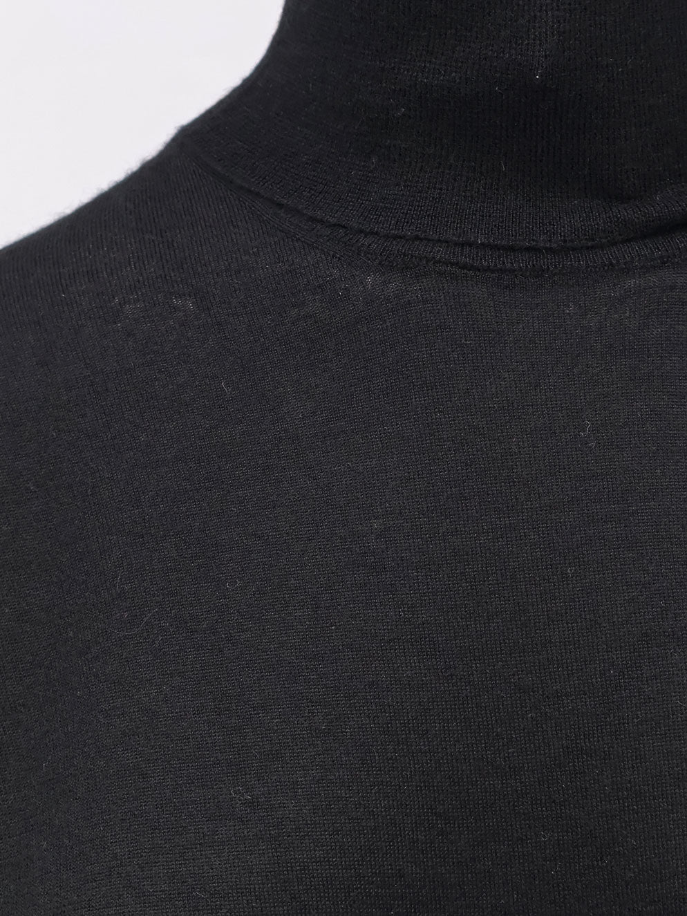 Cashmere and silk turtleneck