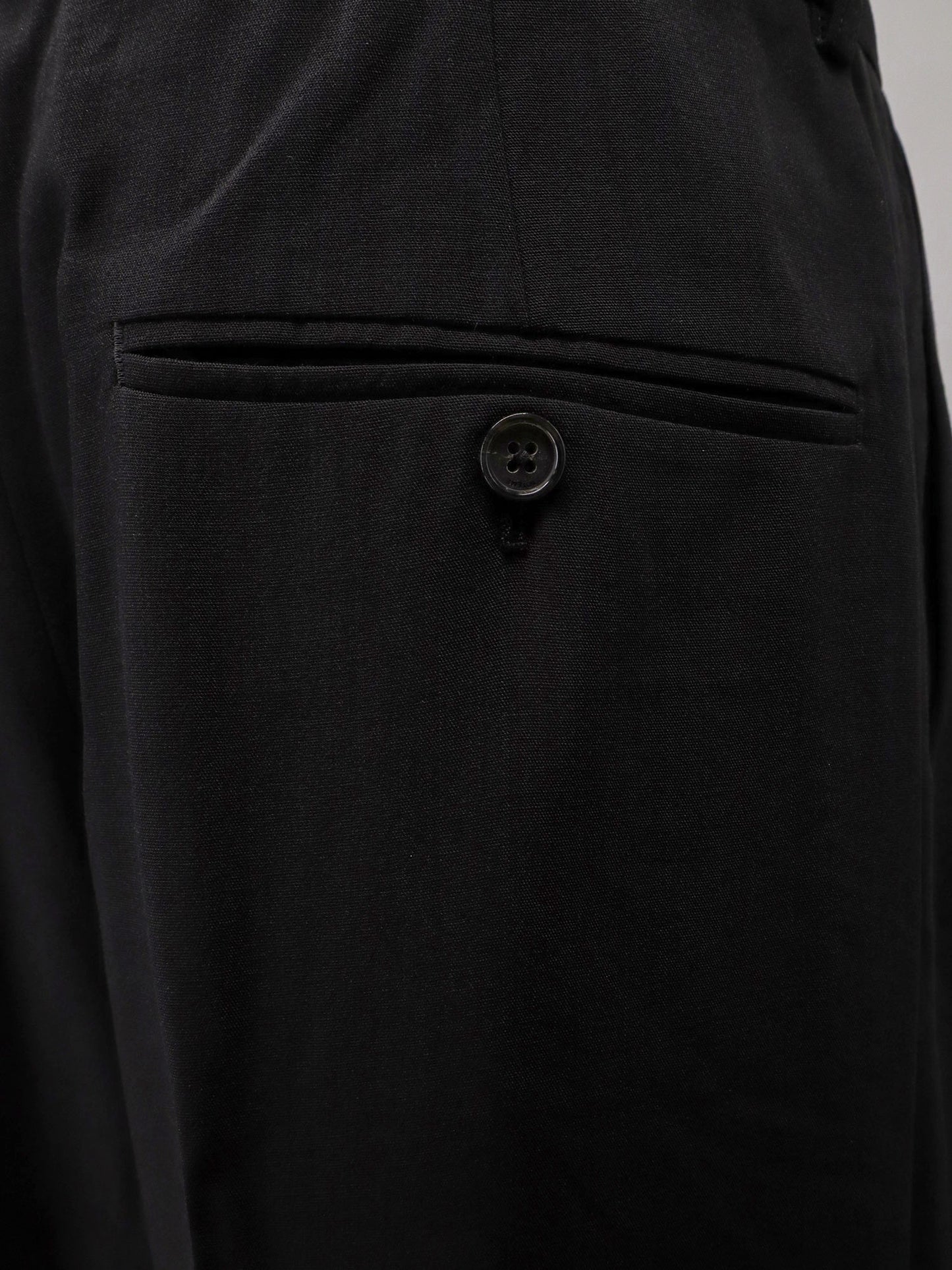 Viscose and wool trousers