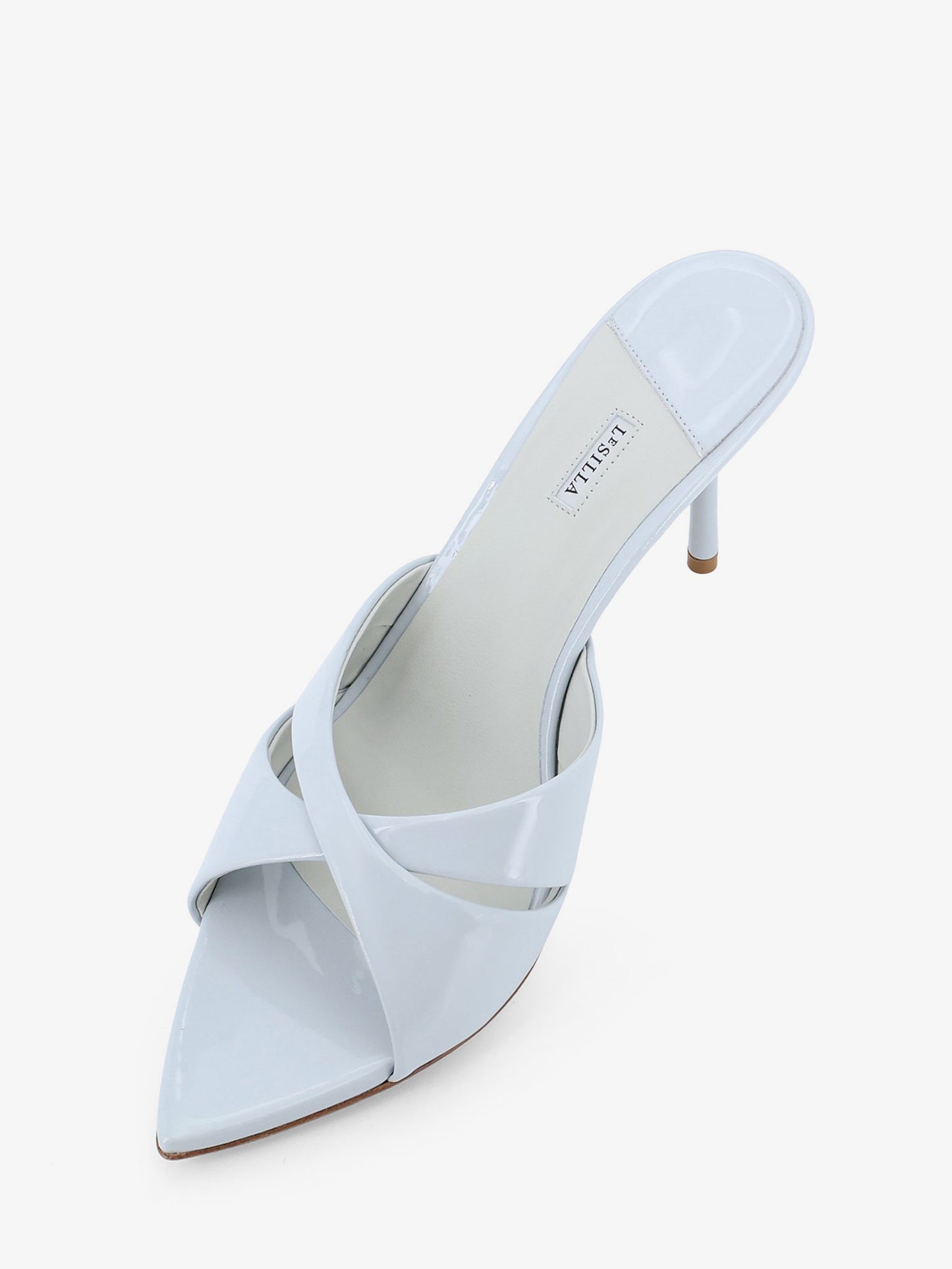 Sandali Shirley in pelle verniciata