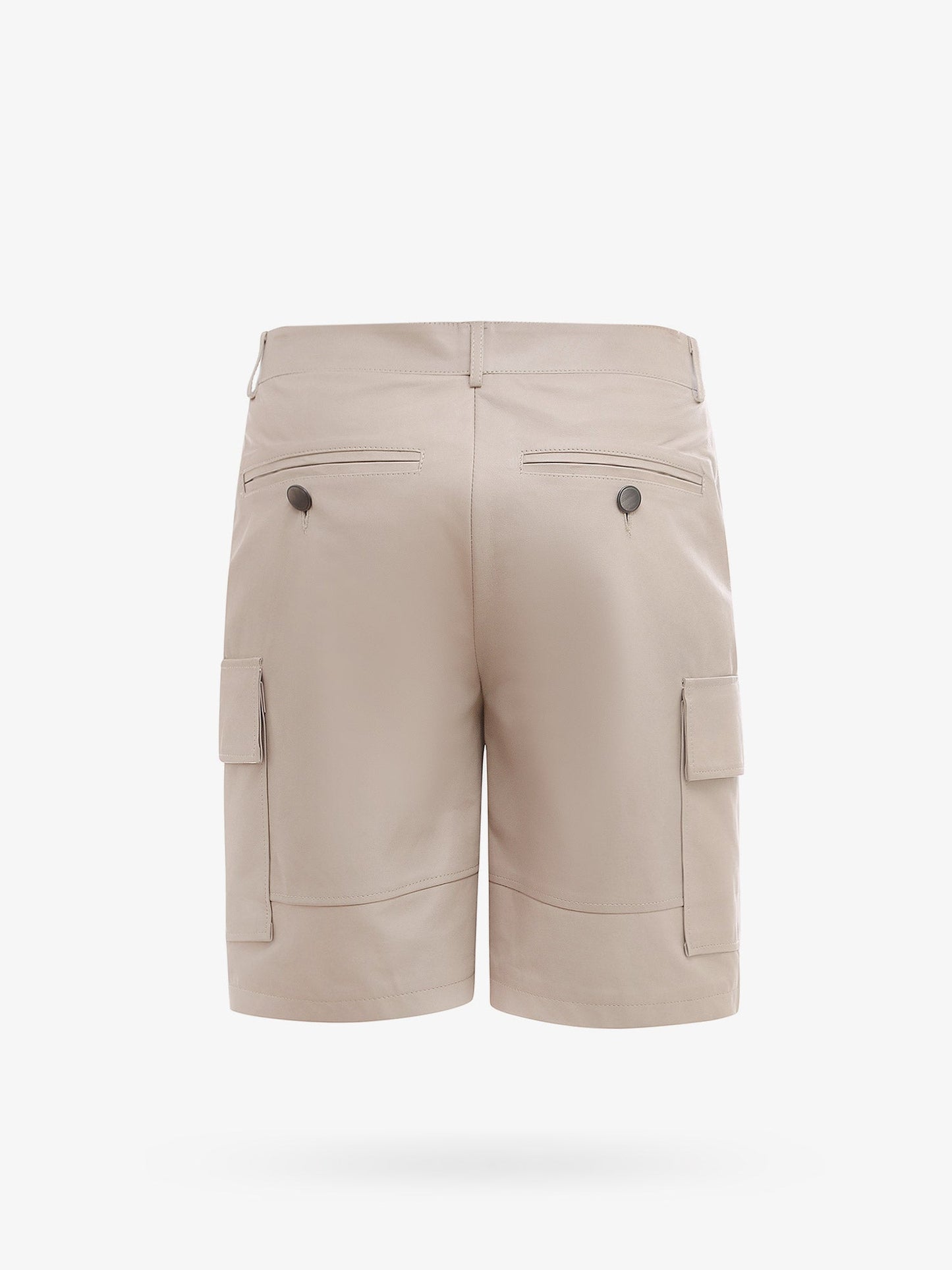 Leather bermuda shorts
