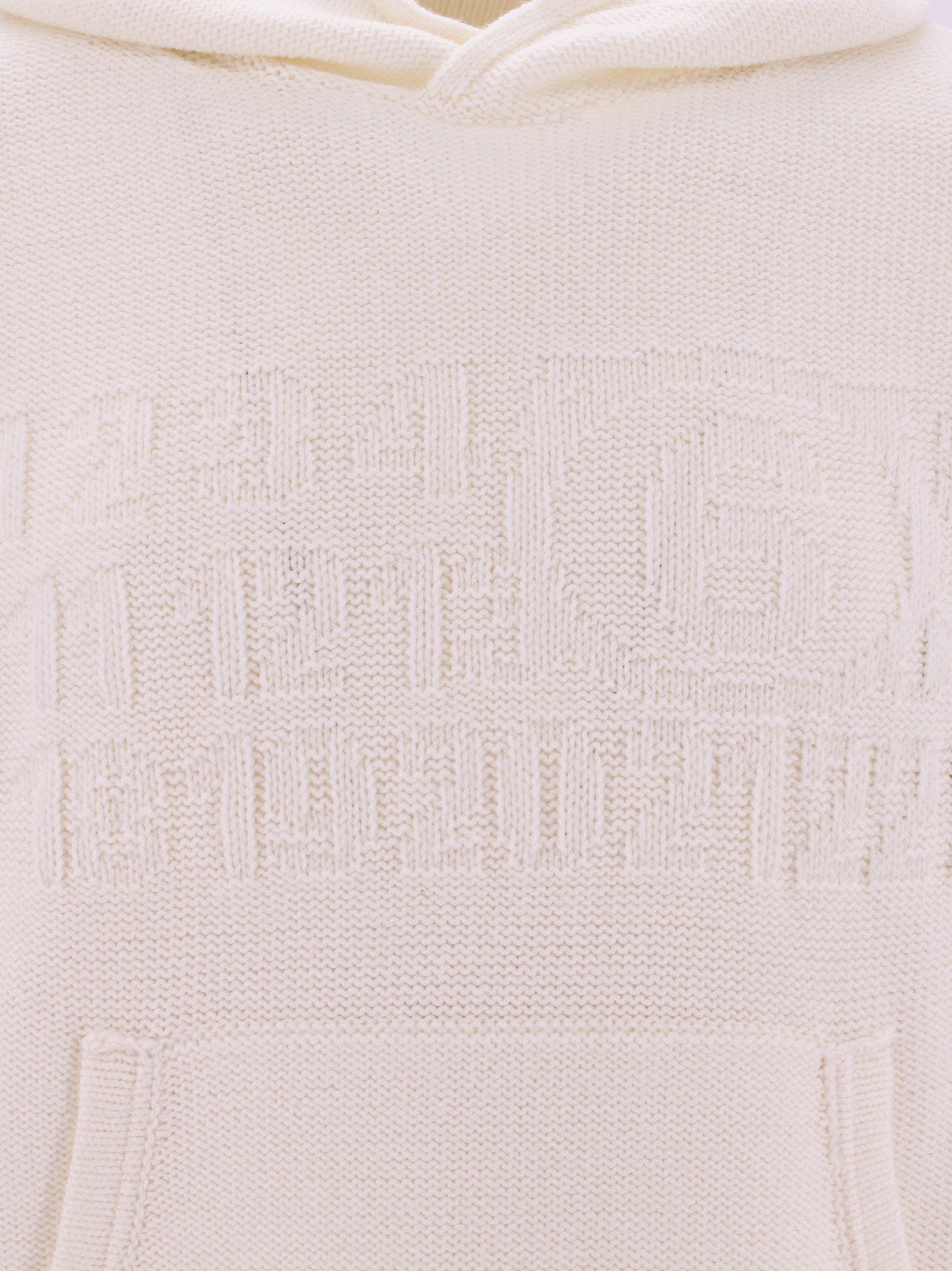 Virgin wool blend sweatshirt