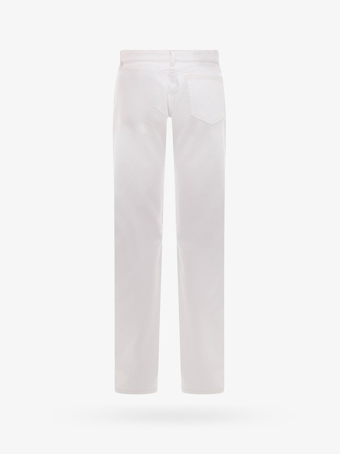 Cotton jeans with contrasting stitching