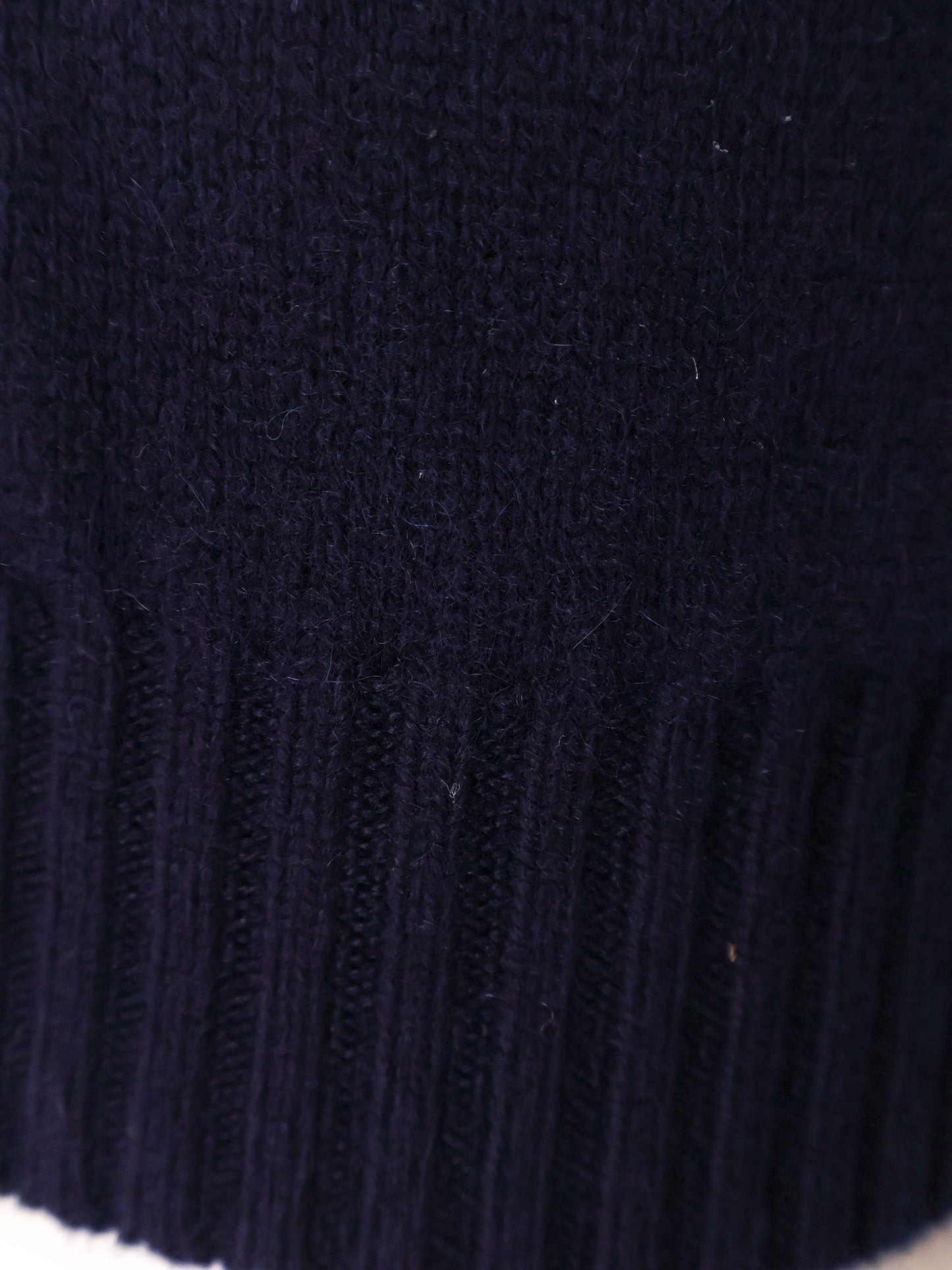 Maglia in cashmere a coste