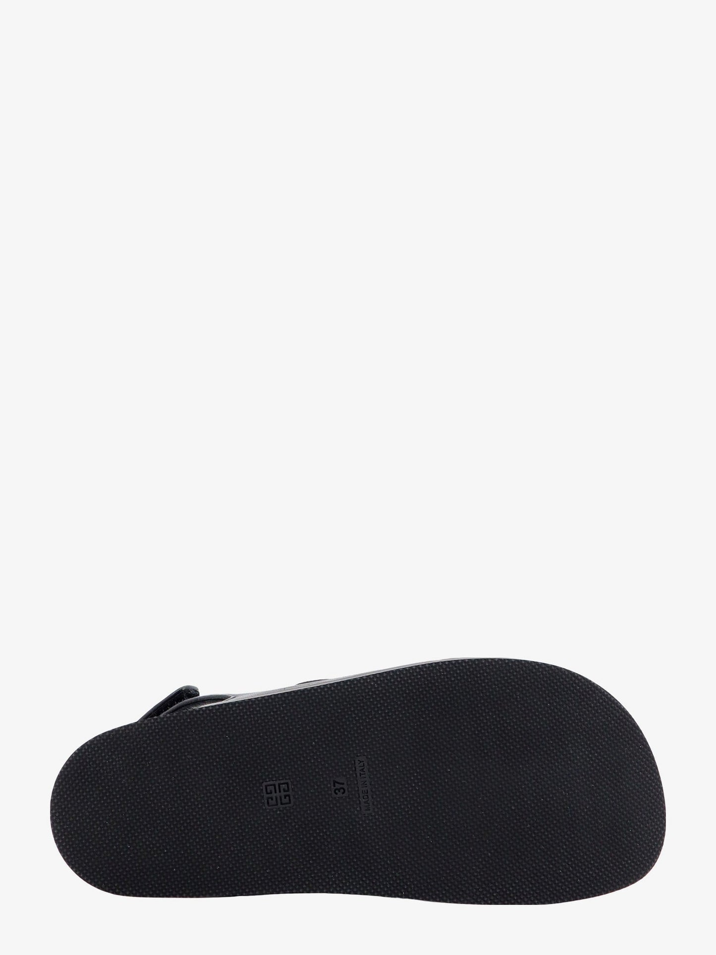 Leather sandals with 4g buckles