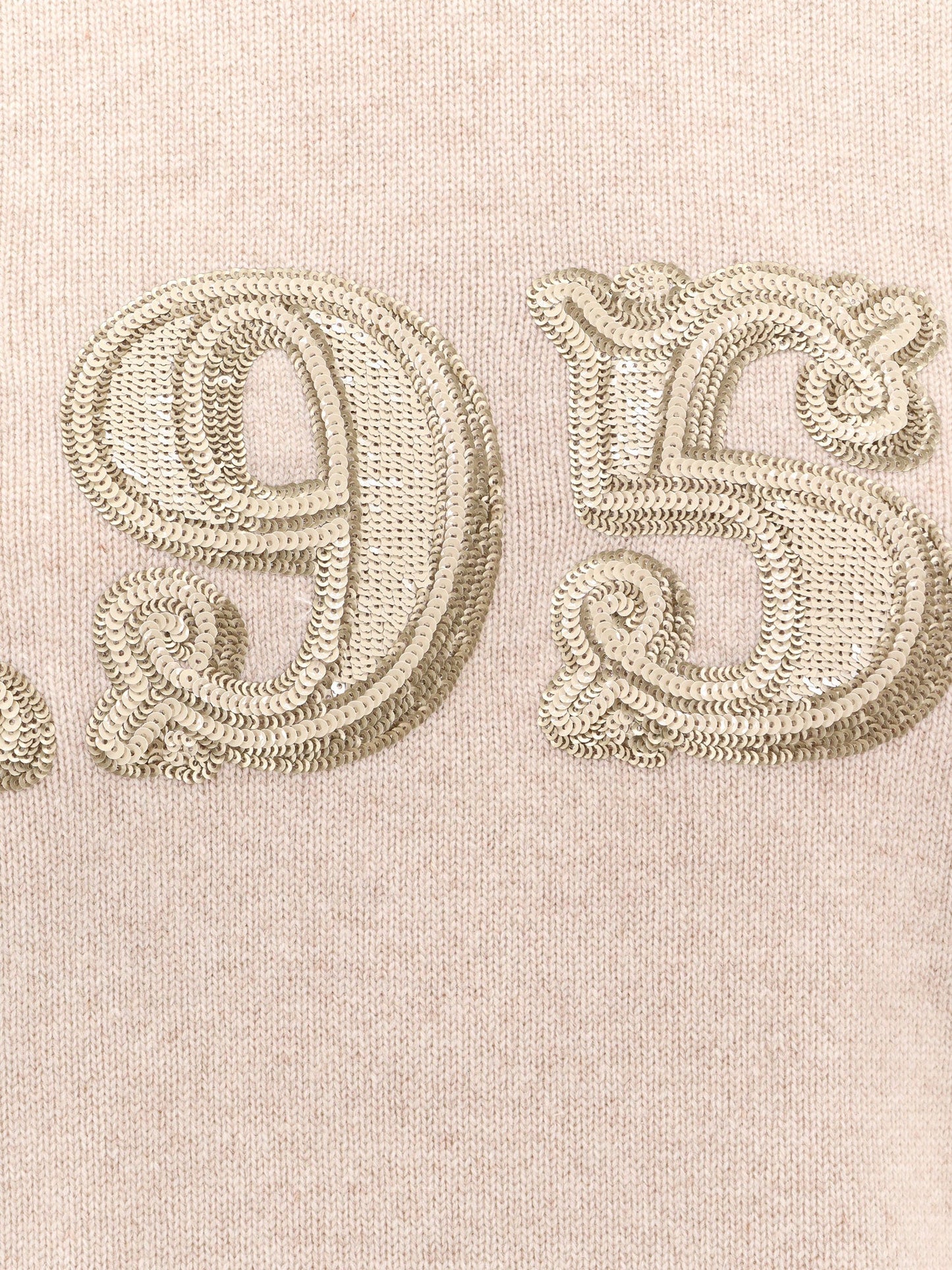 Wool and cashmere sweater with 1951 motif