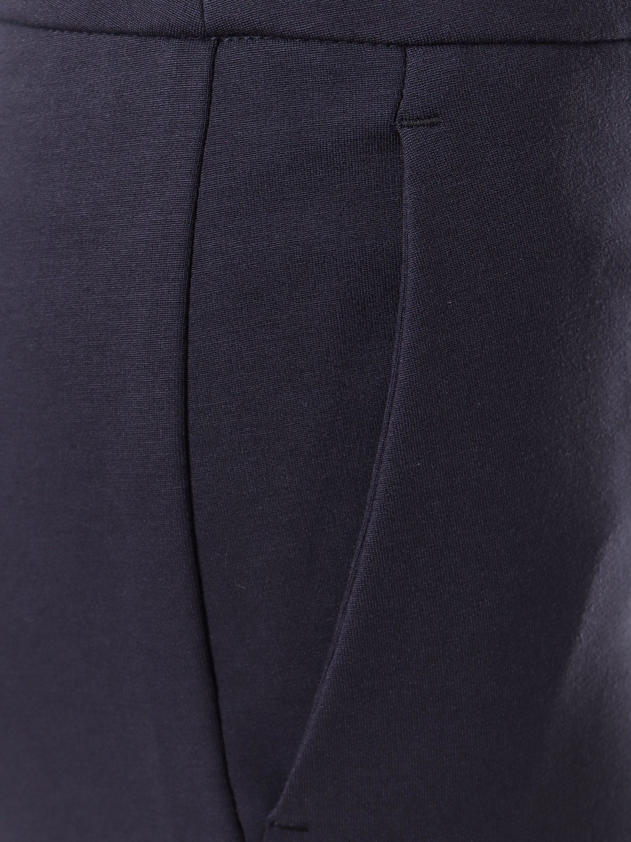 Viscose blend trousers