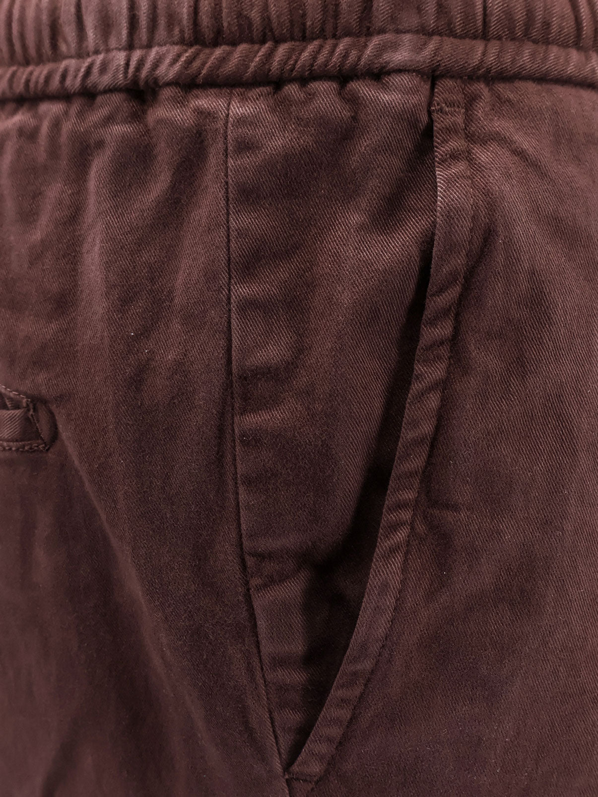 Stretch cotton trouser