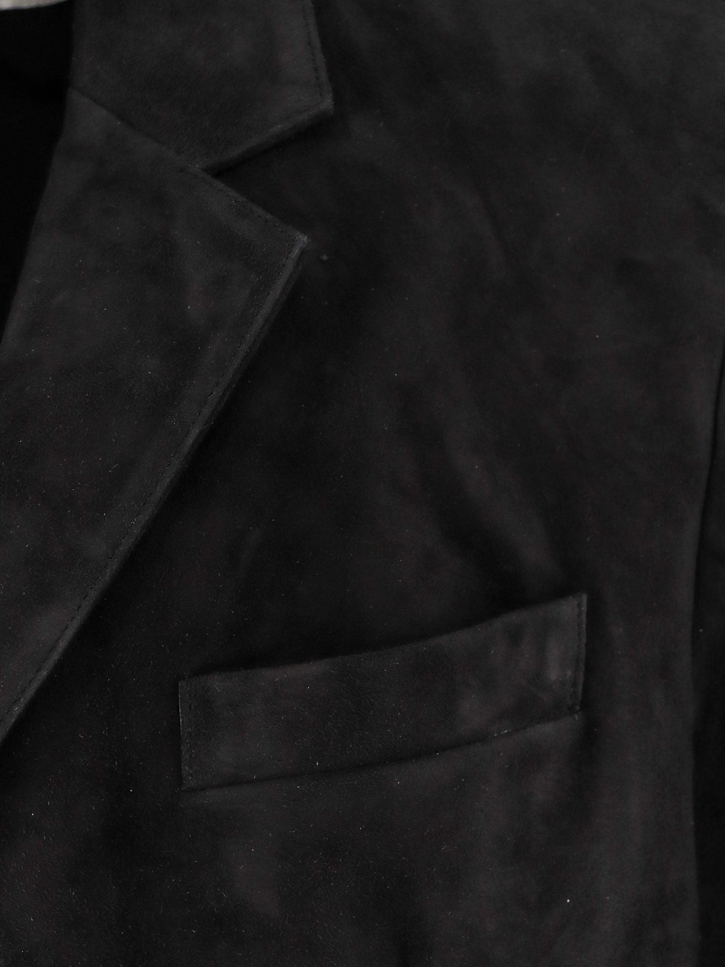 Suede blazer