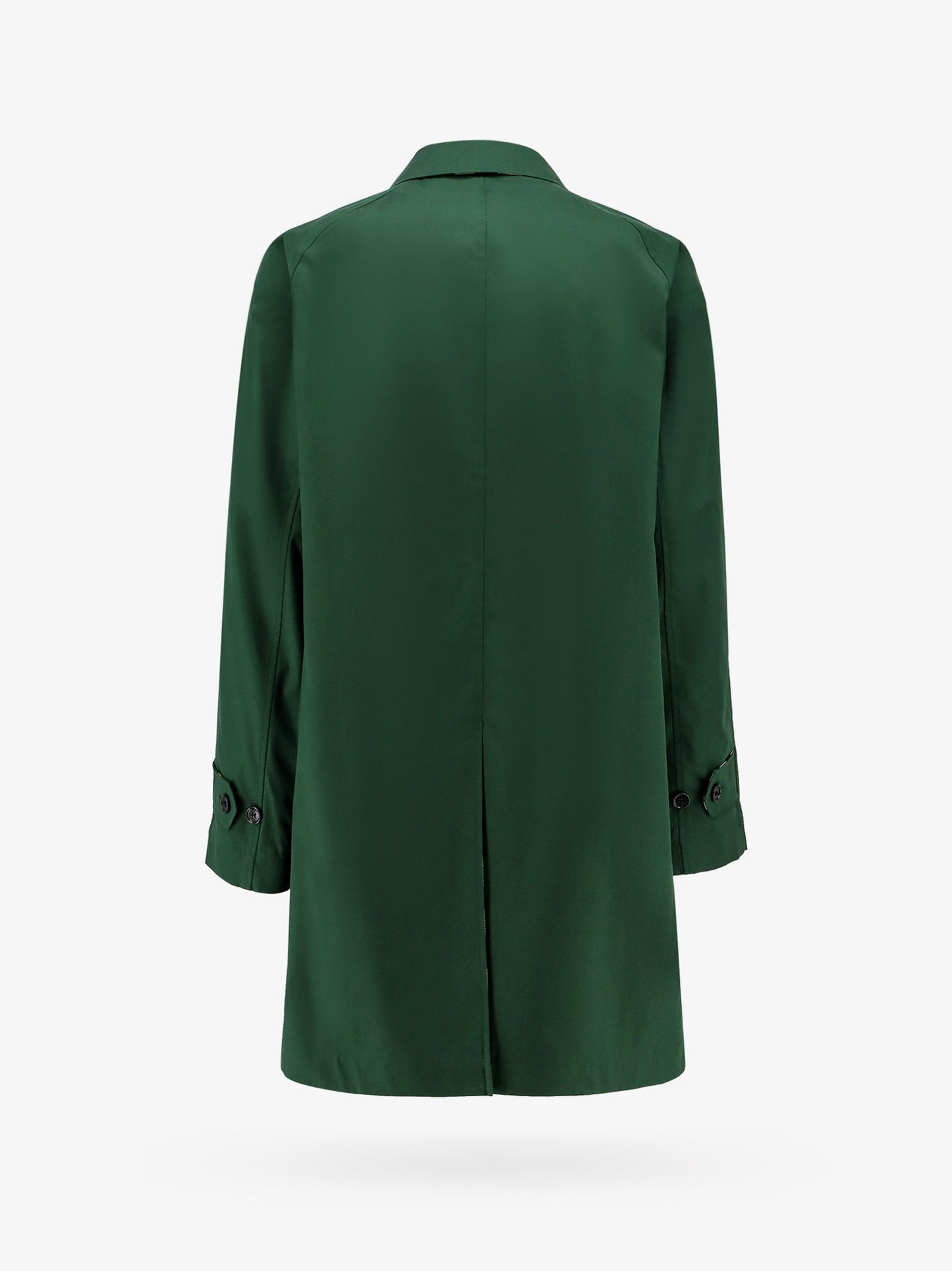 Reversible cotton trench