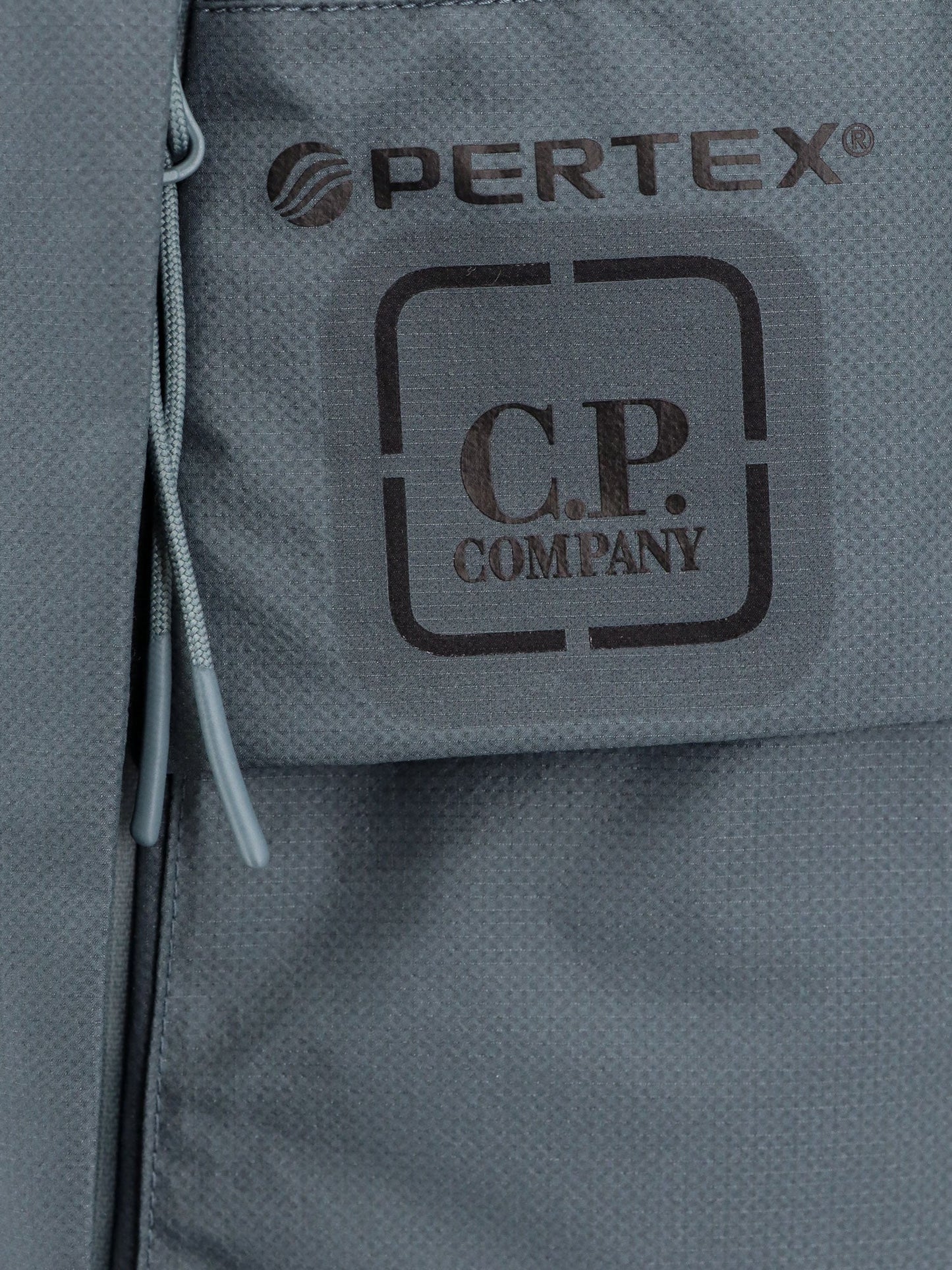 Nylon sleeveless jacket with lateral logo print