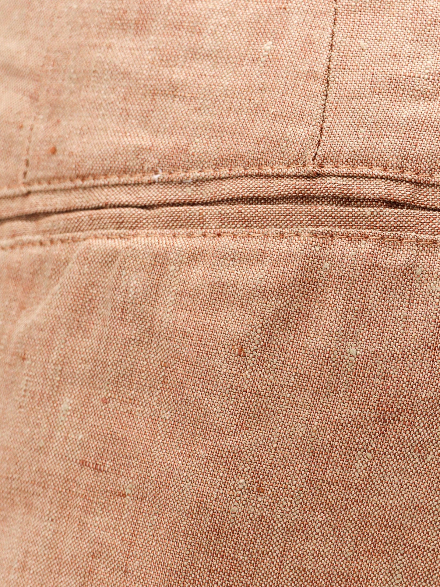 Bermuda in lino con etichetta logata