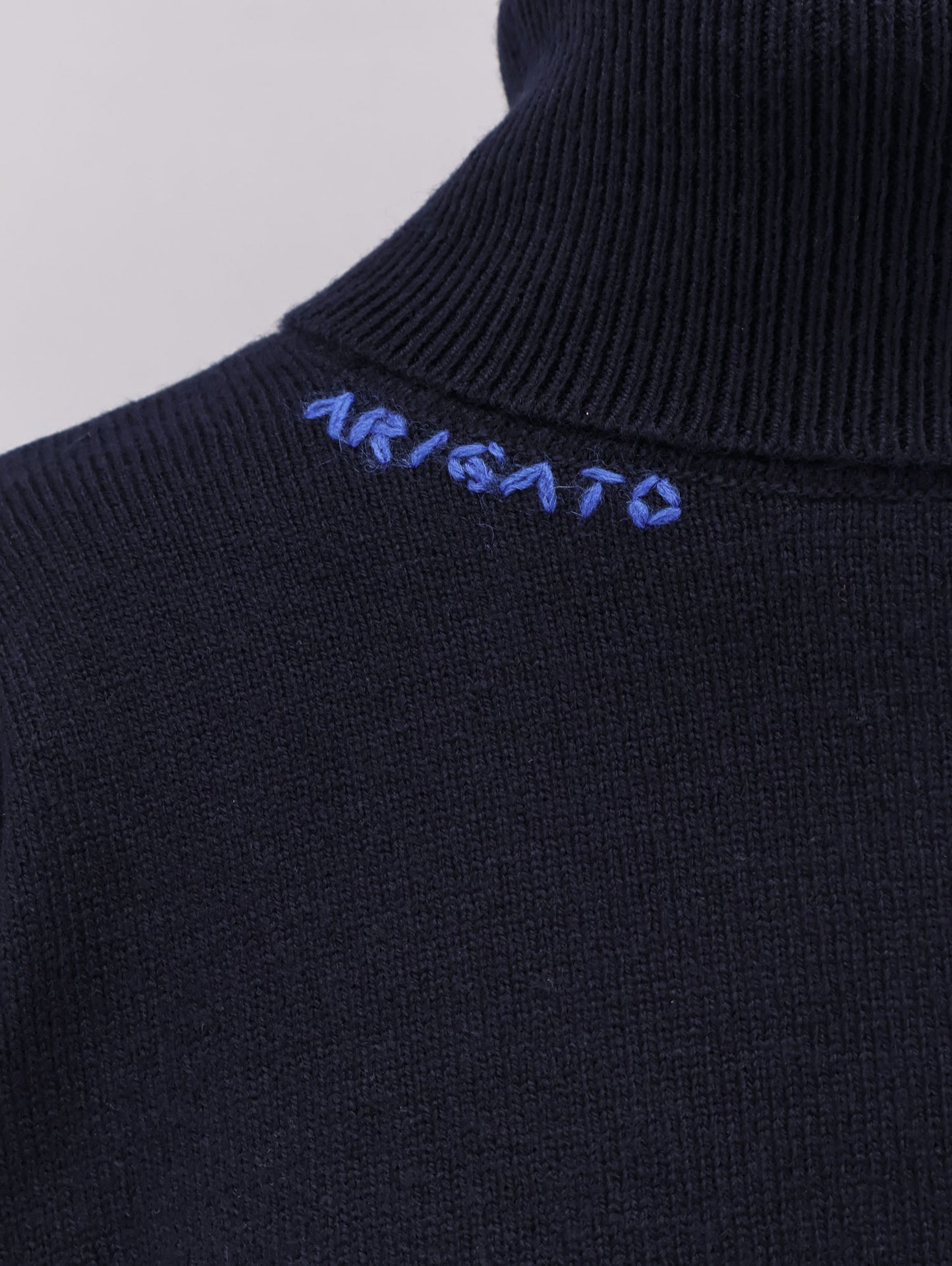 Wool blend turtleneck sweater