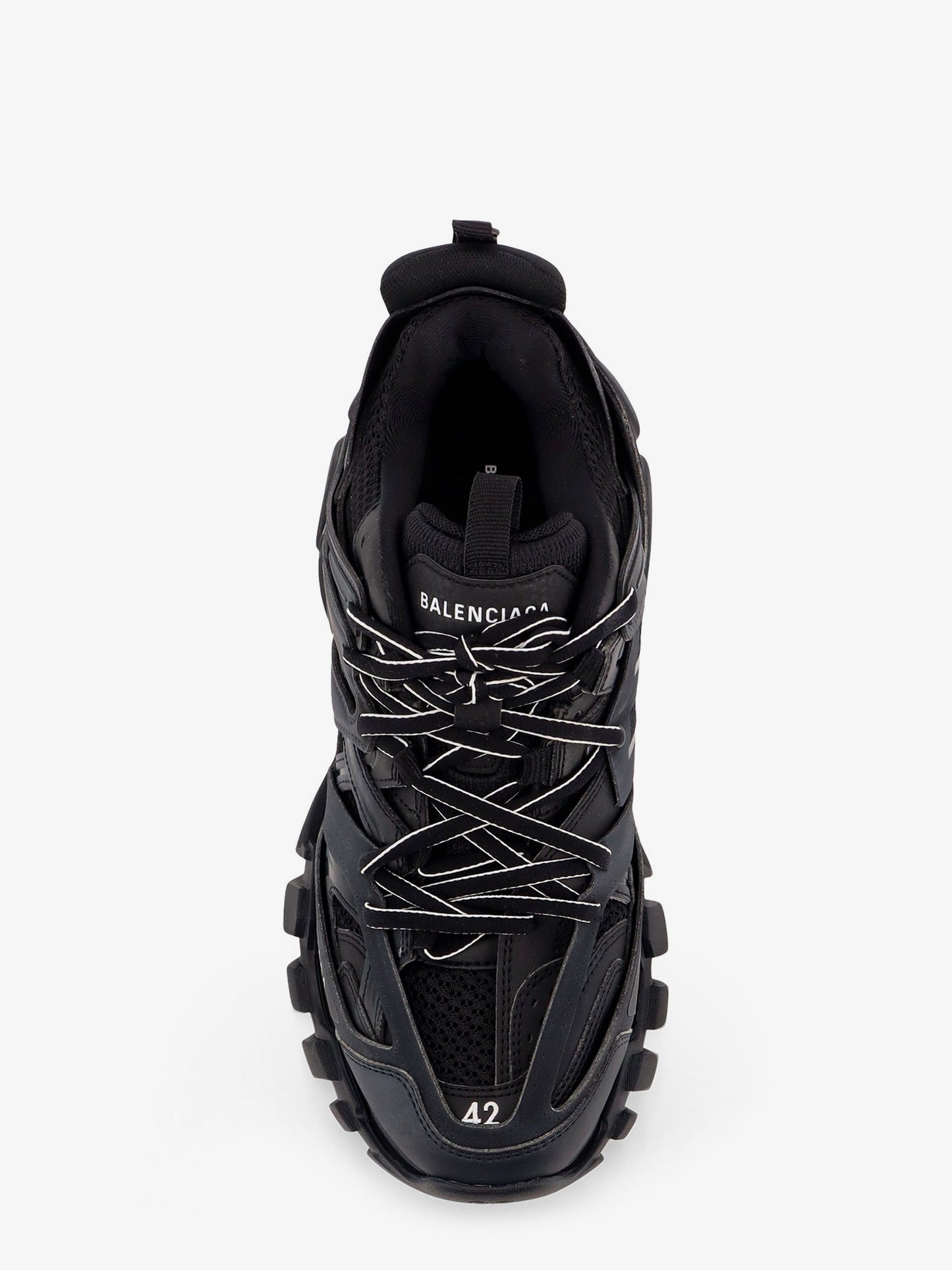 Nylon and mesh Track sneakers