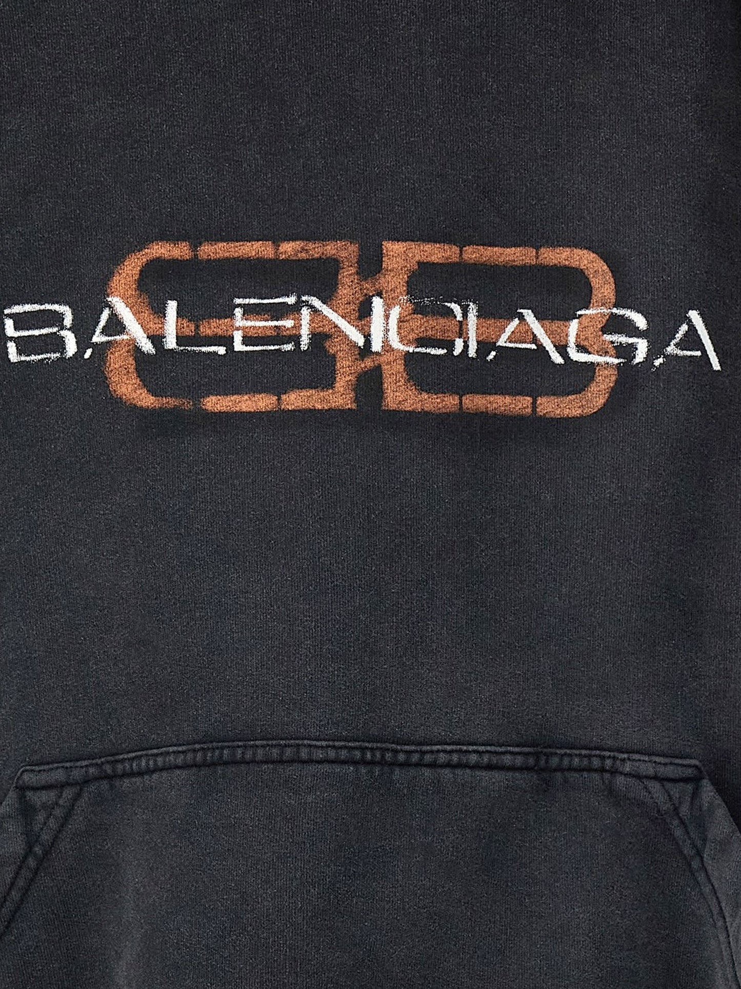 Cotton hooded sweatshirt