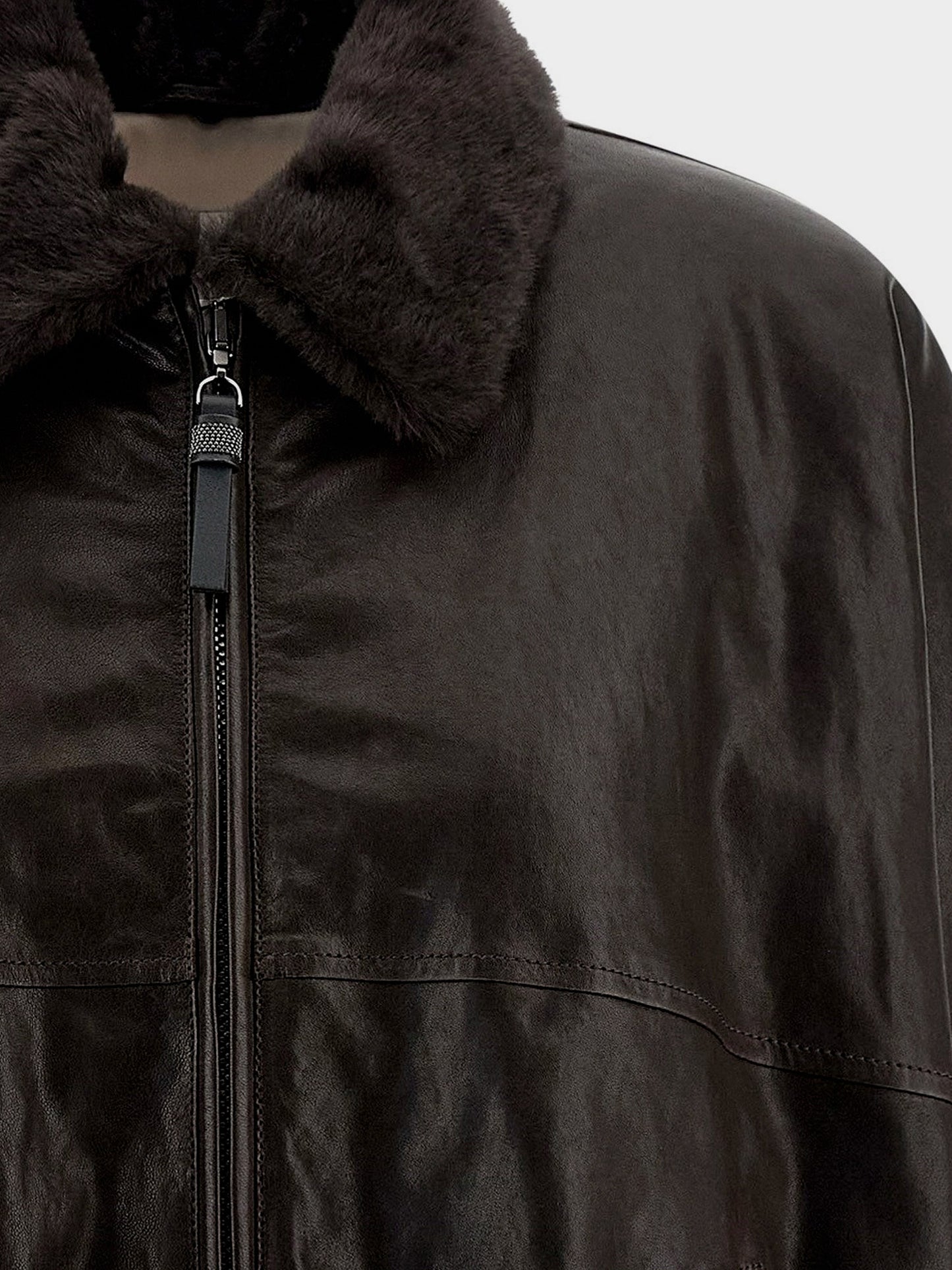Bomber Aviator in pelle