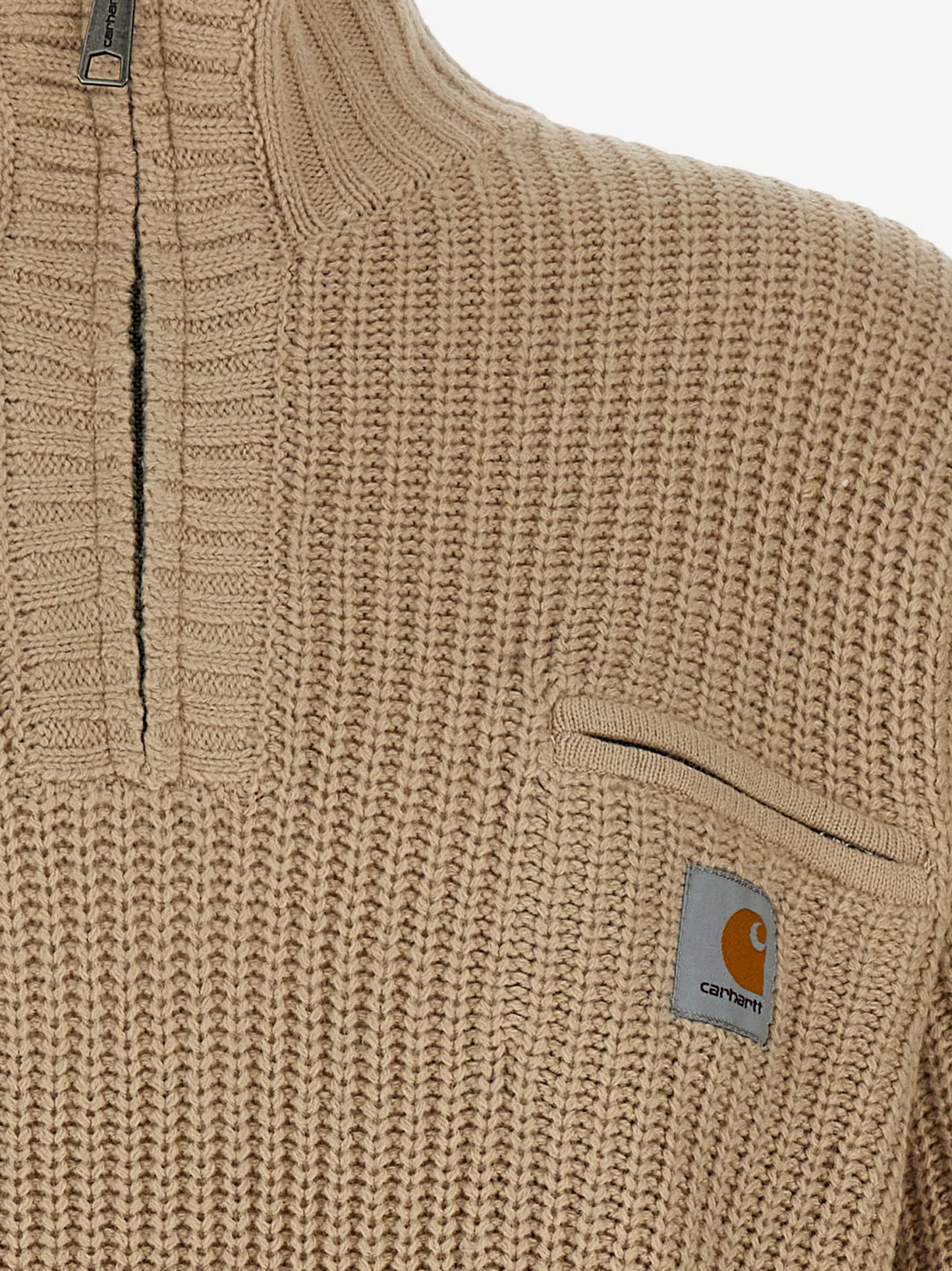Maglia Detroit Half Zip in misto acrilico