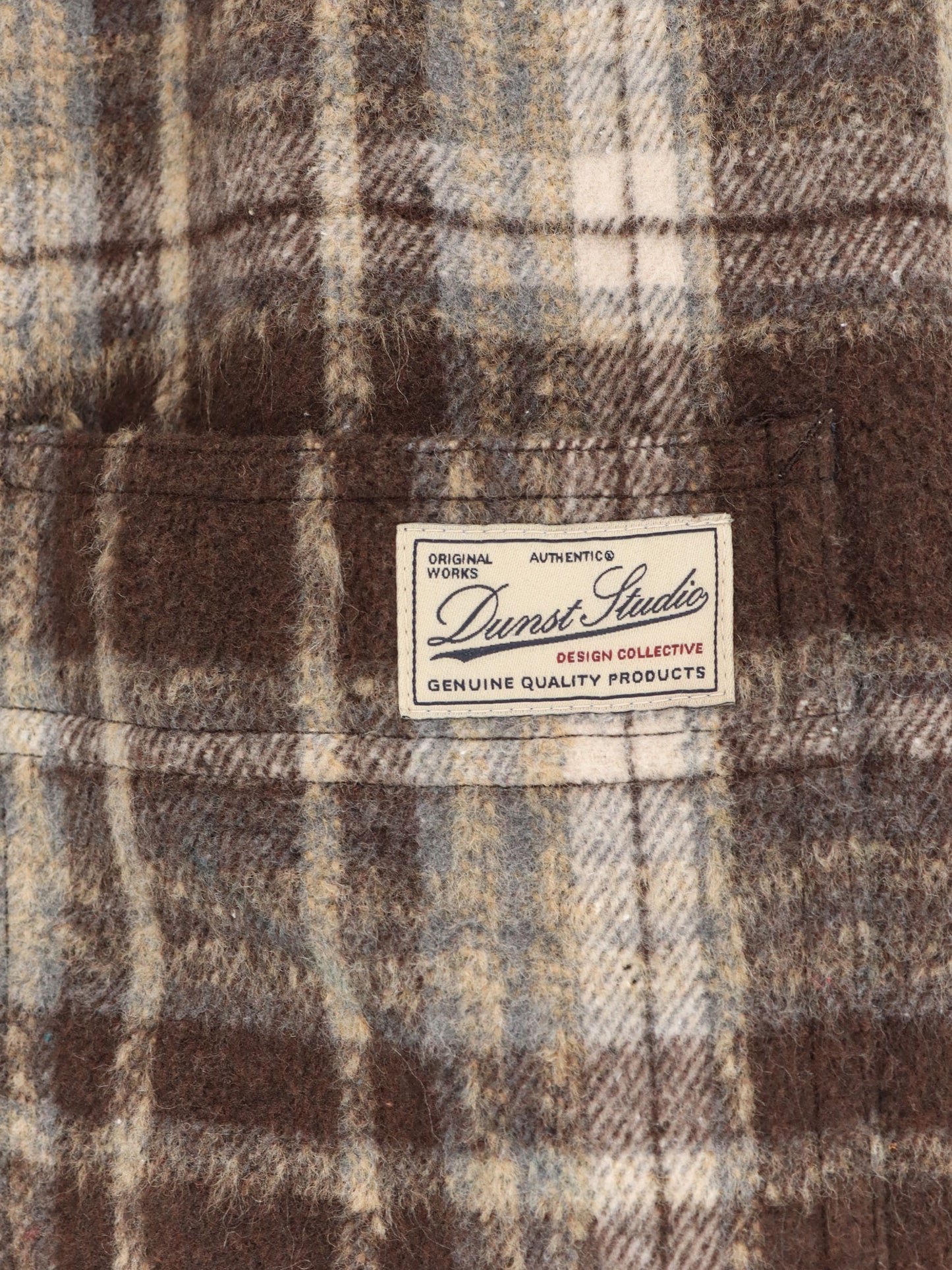 Giubbino in flanella con motivo Madras
