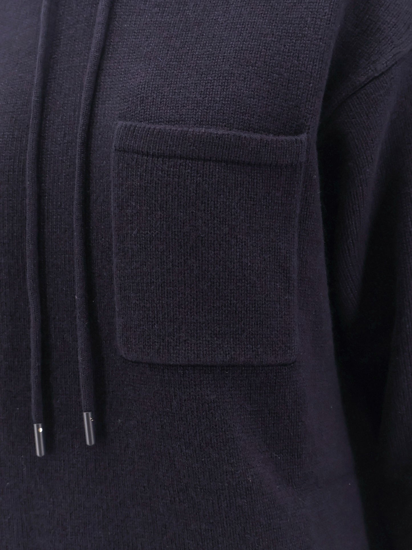 Liana cashmere and wool hooded sweater