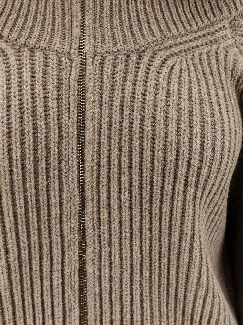 Wool blend cardigan