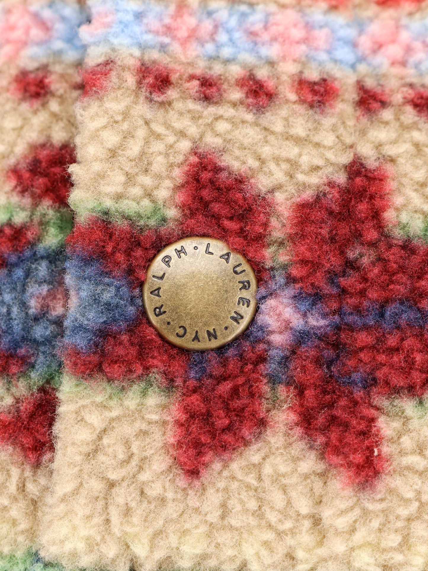 Multicolor recycled material sweatshirt