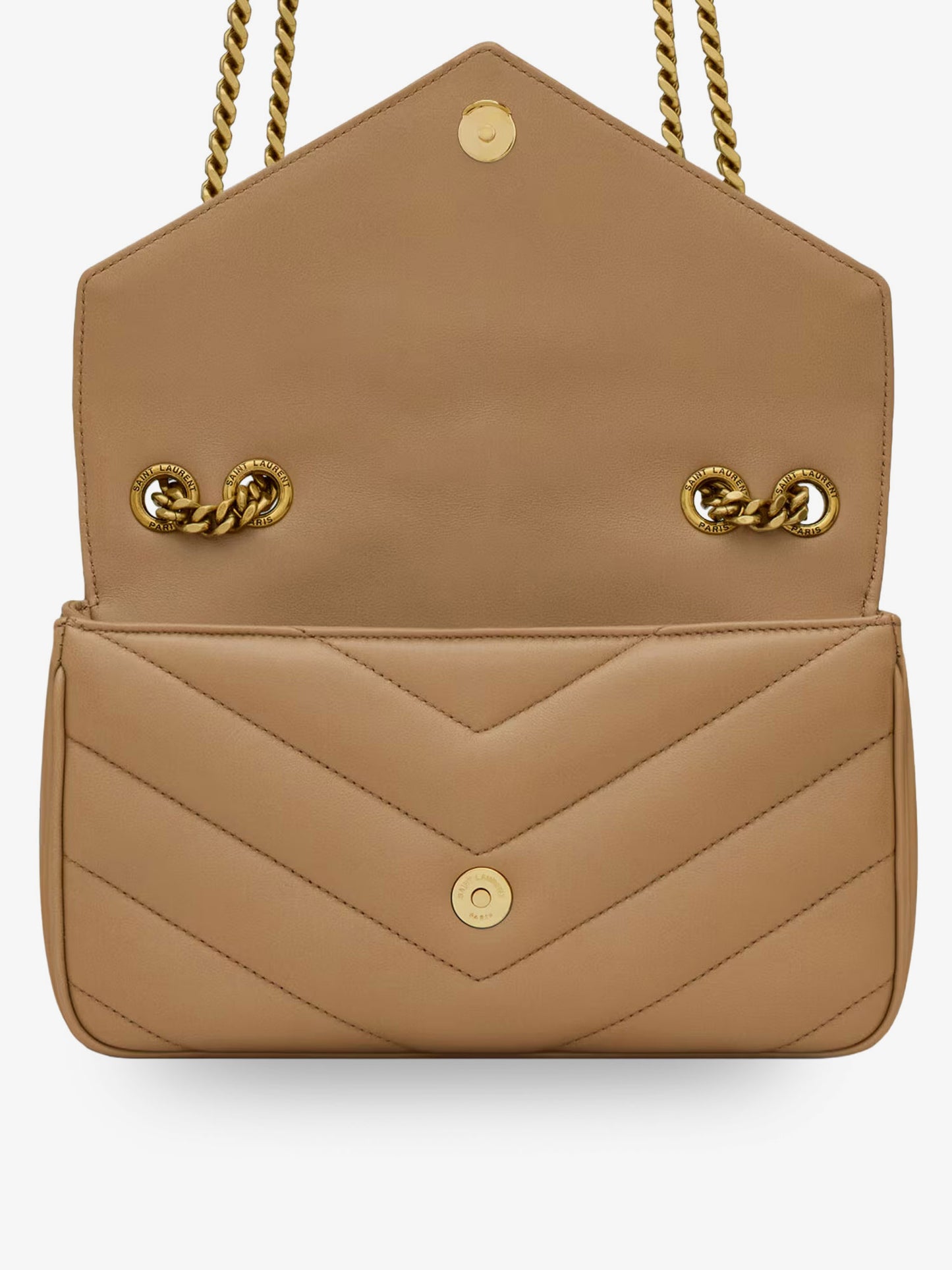 Borsa a spalla Loulou Small in pelle matelassé
