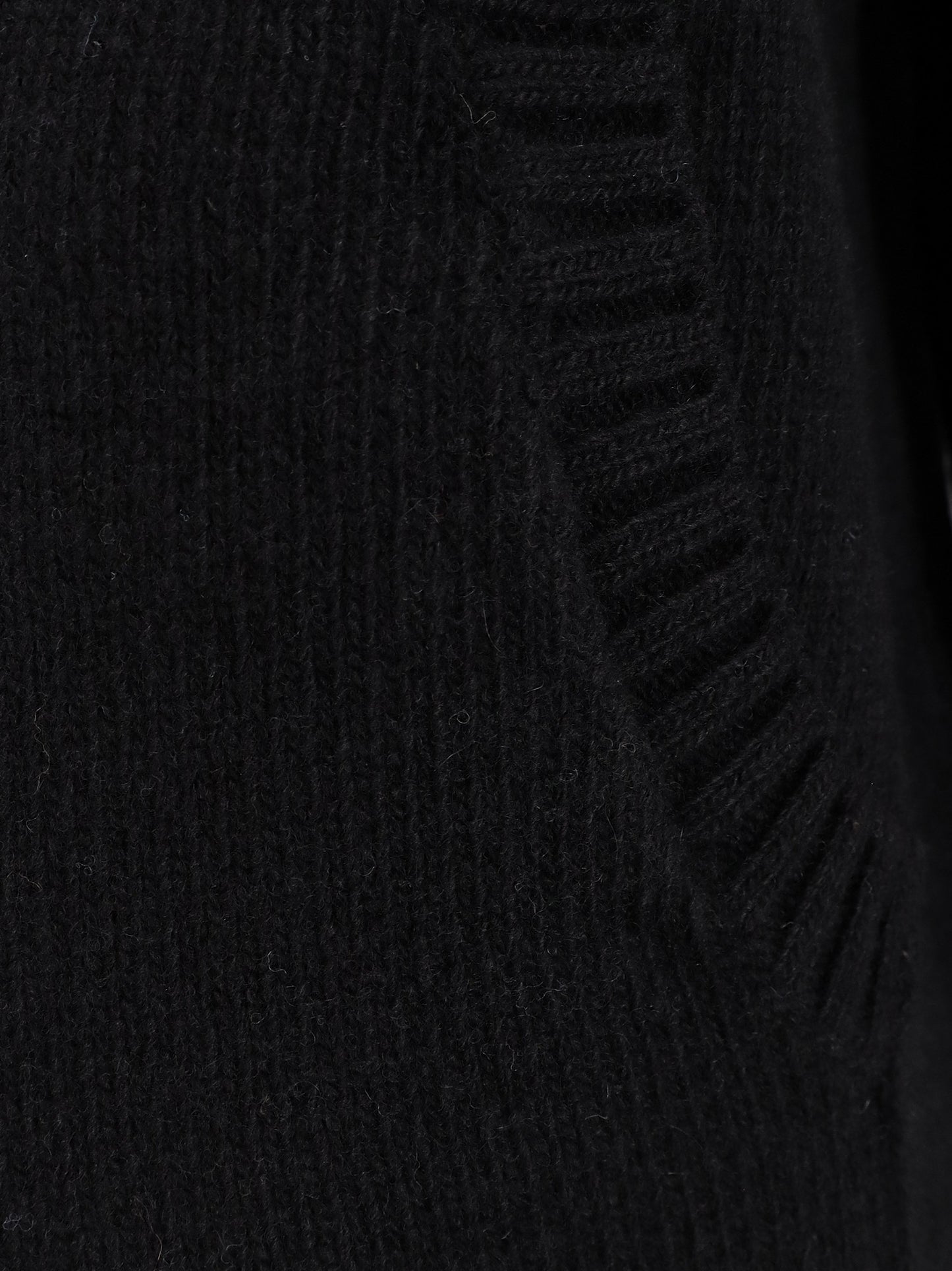Maglia in lana con cappuccio