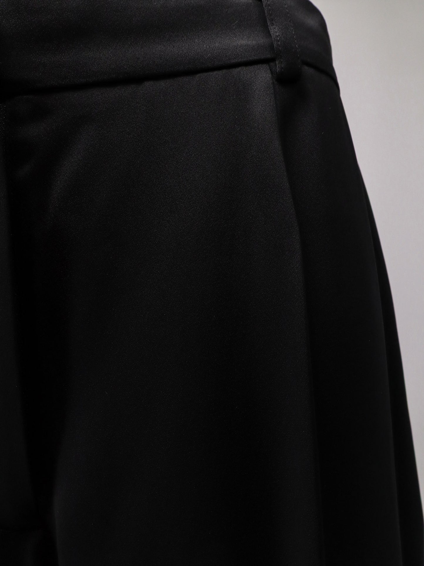 Satin trousers