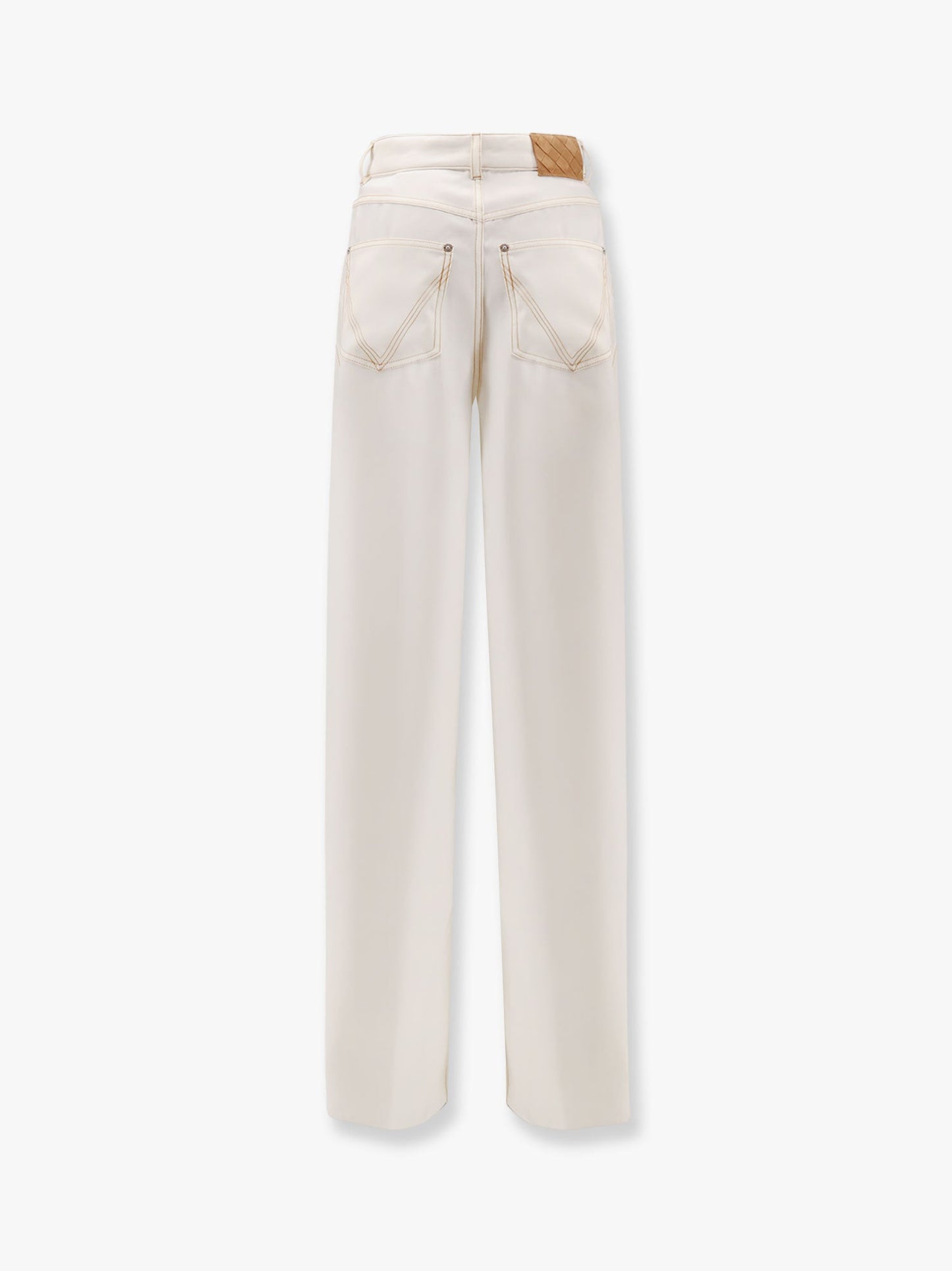 Wool wide leg trousers