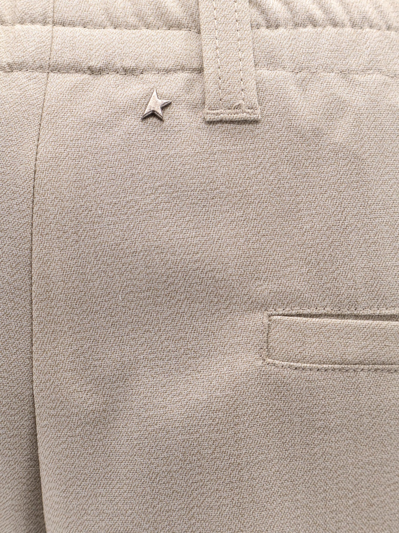 Isiah slacks jogging wool and cotton trouser