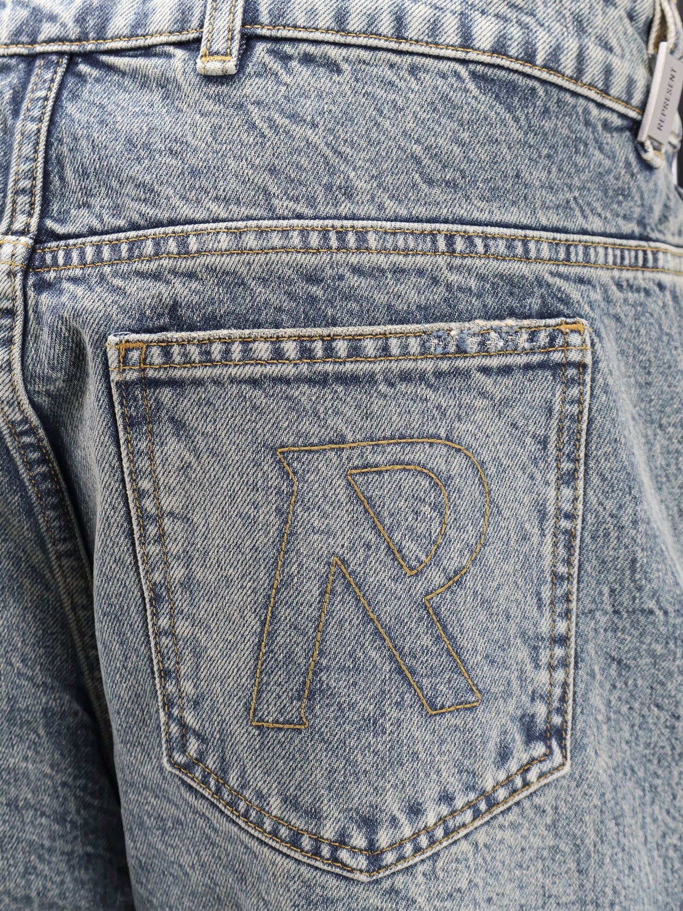 R2 used effect jeans