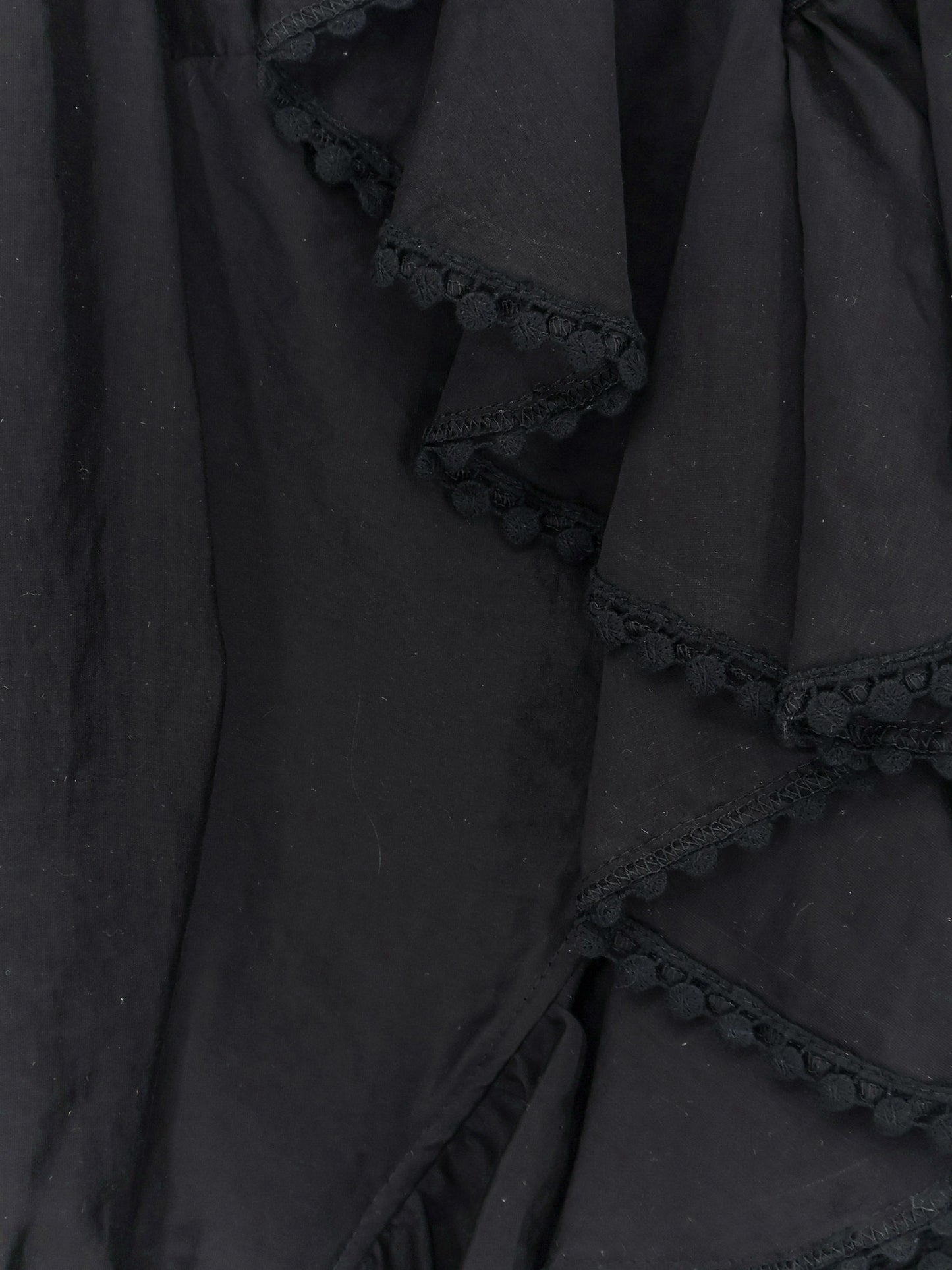 Shirt with rouches