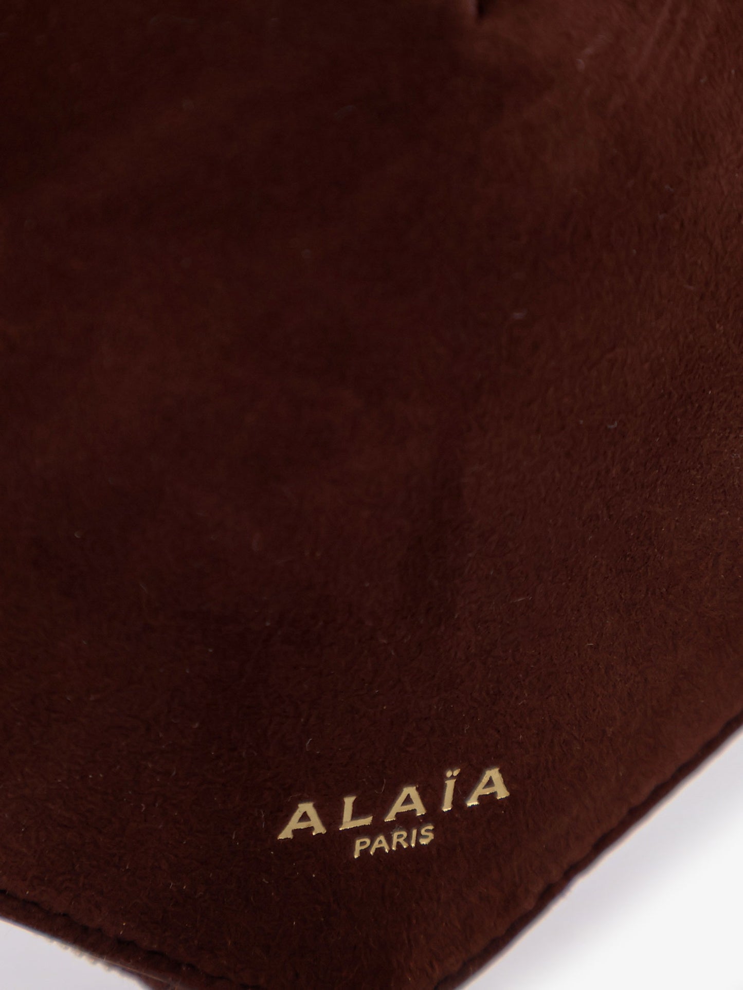 Suede Le Coeur crossbody bag