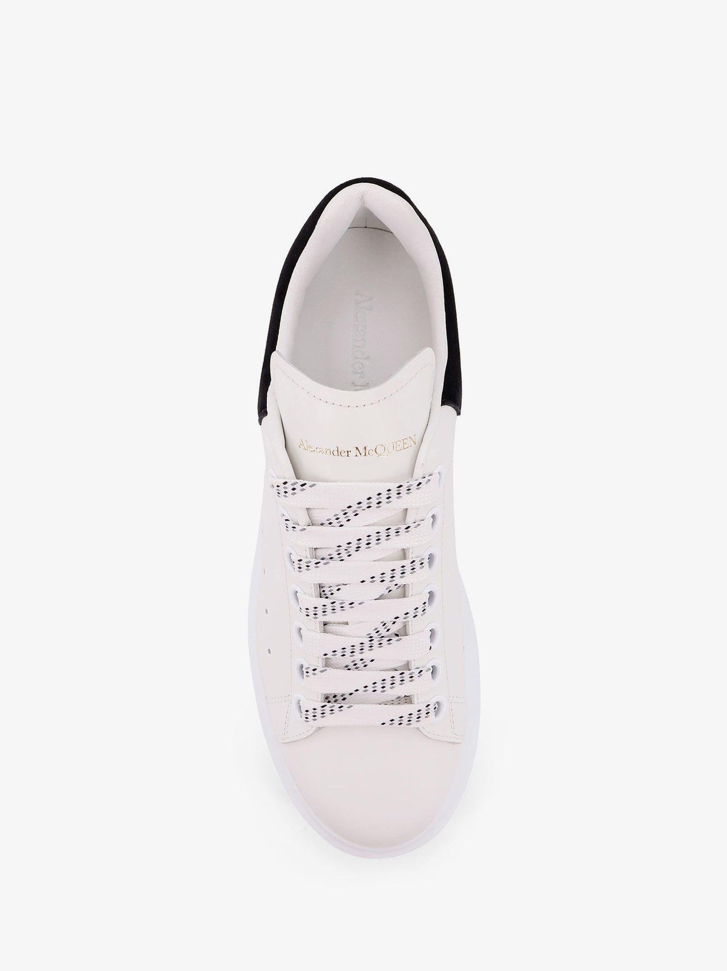 Oversized leather sneakers