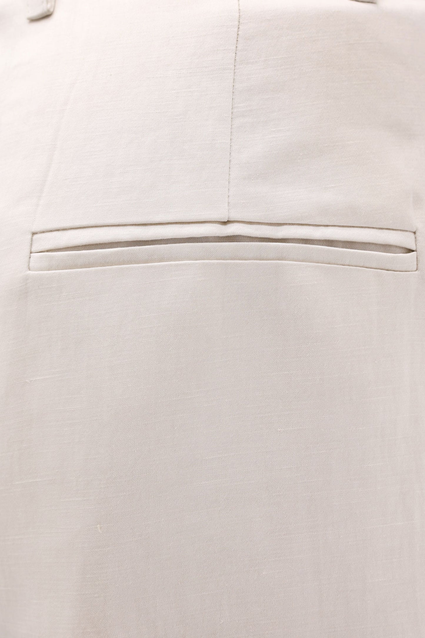 Lyocell and linen trousers
