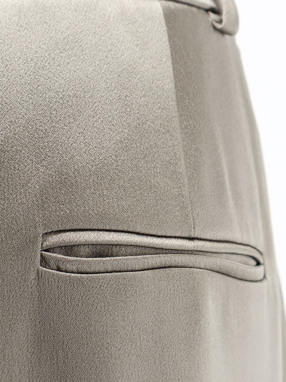 Satin trousers