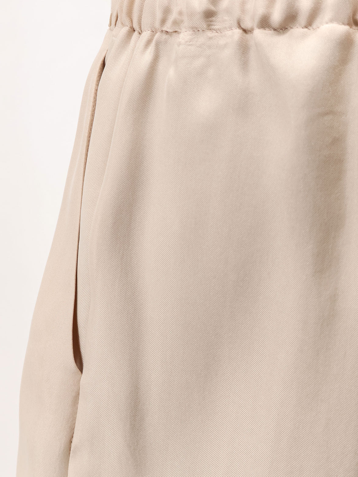 Silk trousers