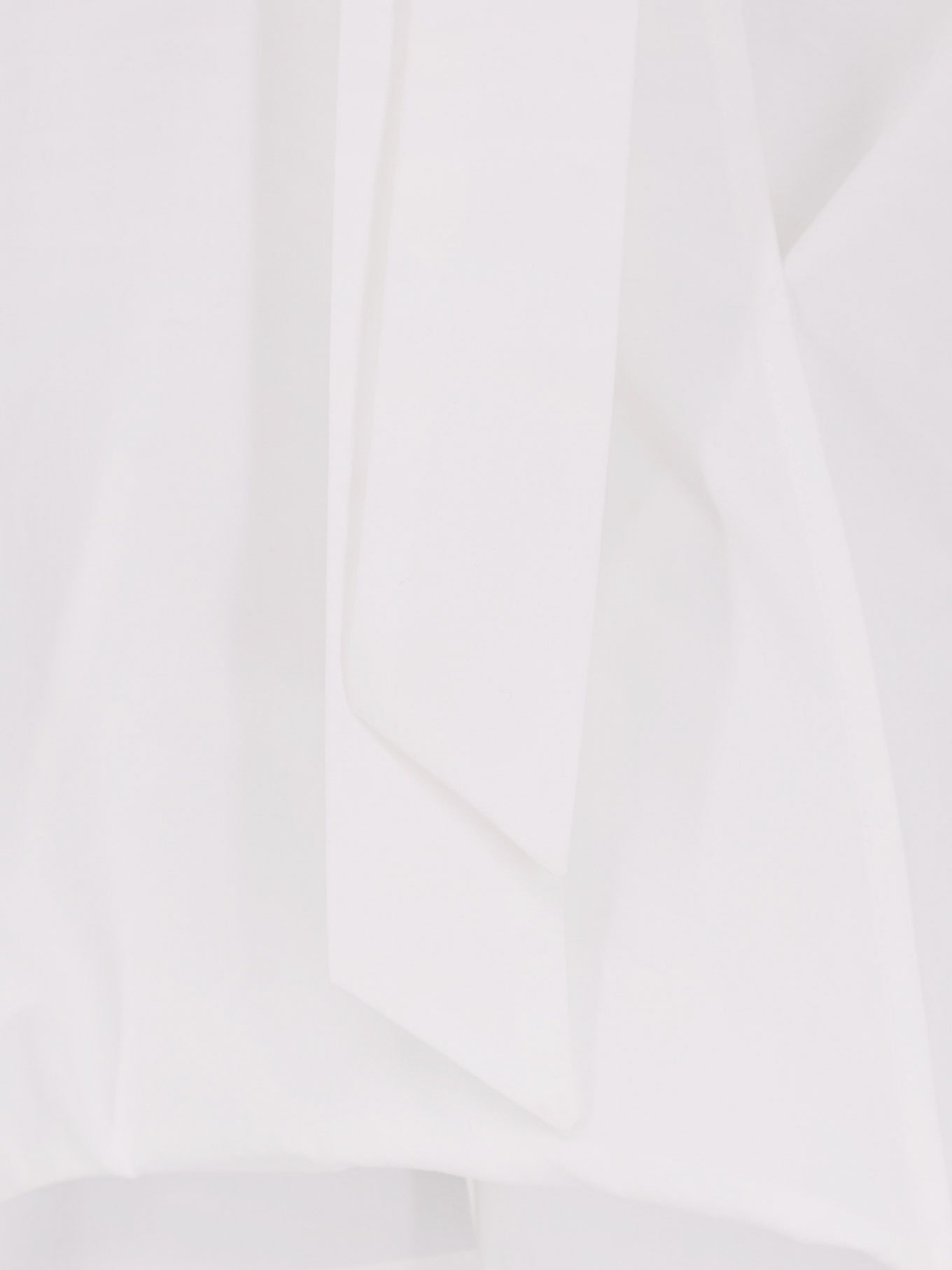 Cotton shirt with bow