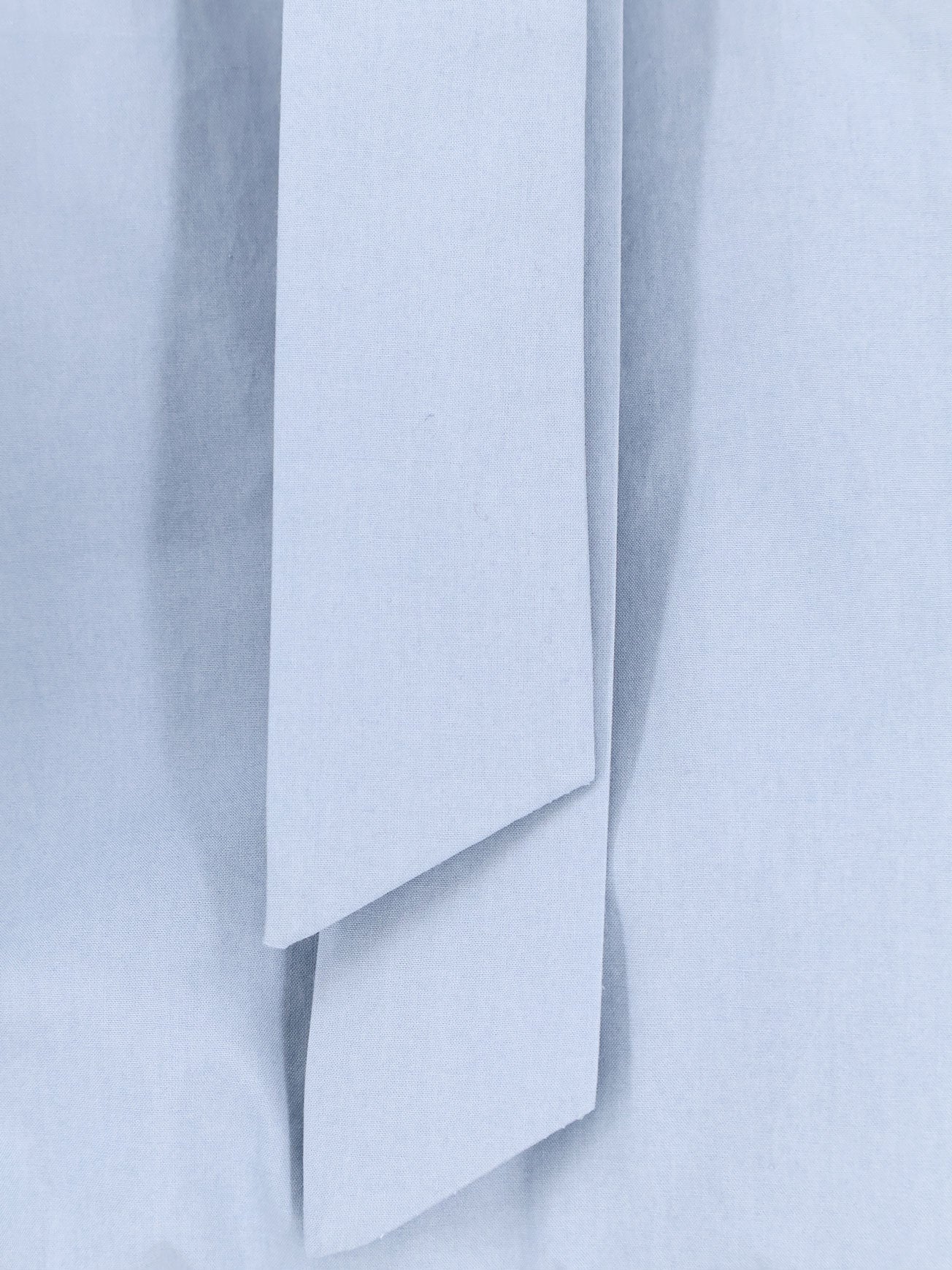 Cotton shirt with bow