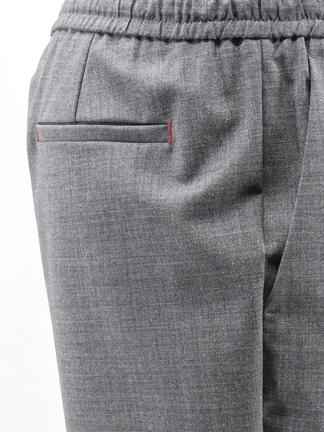 Virgin wool blend trousers