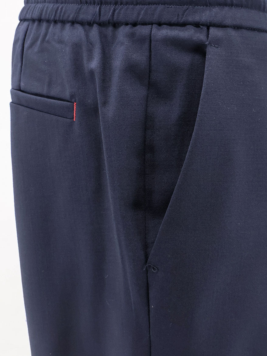 Virgin wool blend trousers