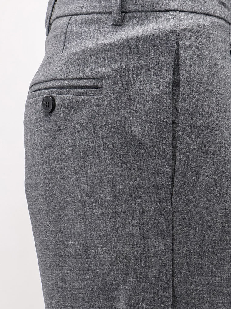 Virgin wool blend trousers