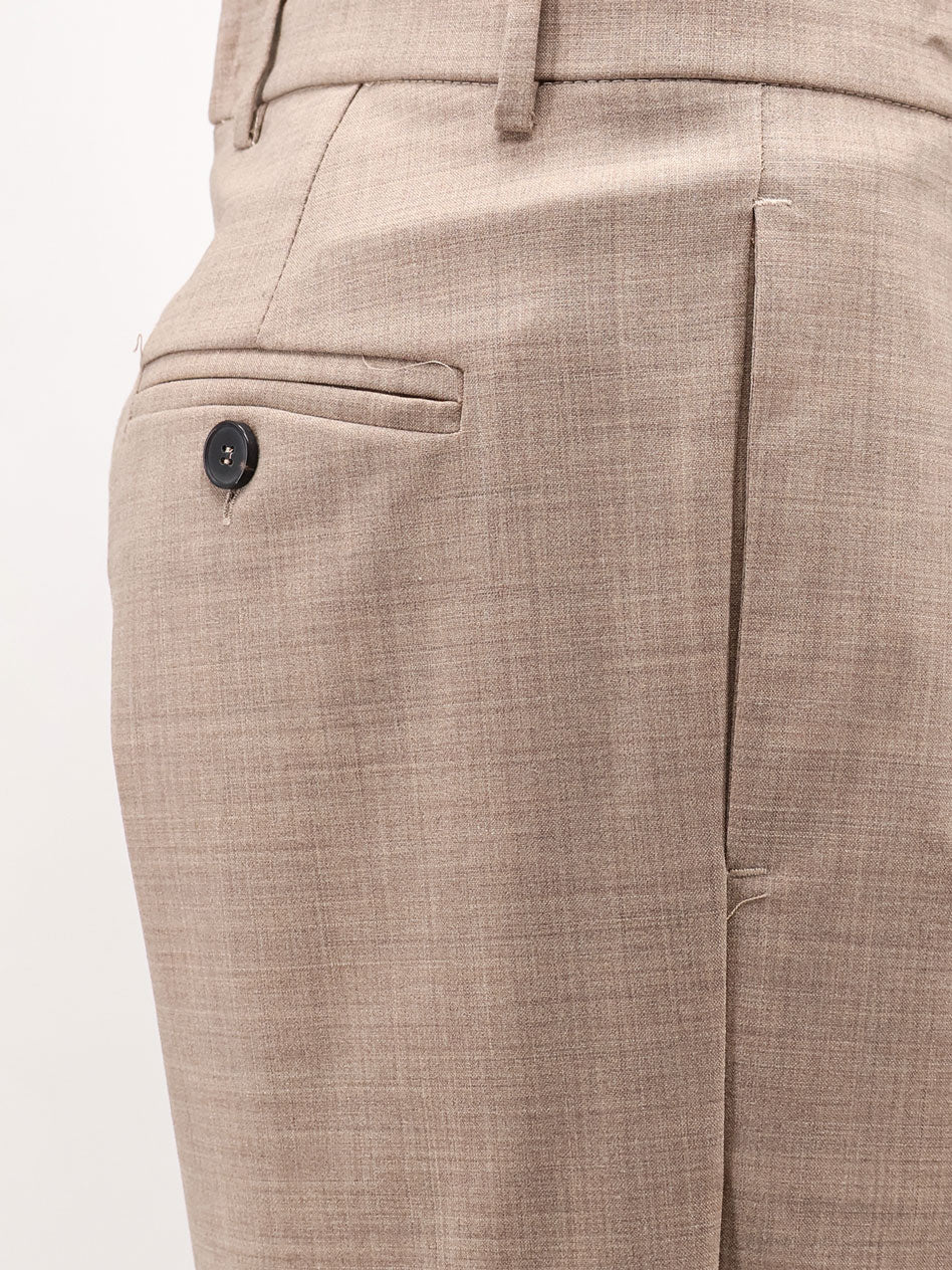Virgin wool blend trousers