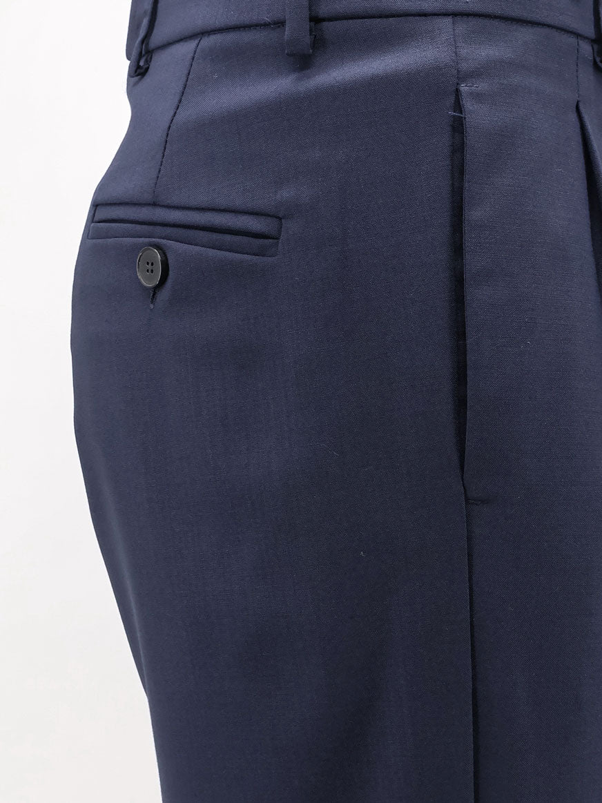 Pantaloni in misto lana vergine