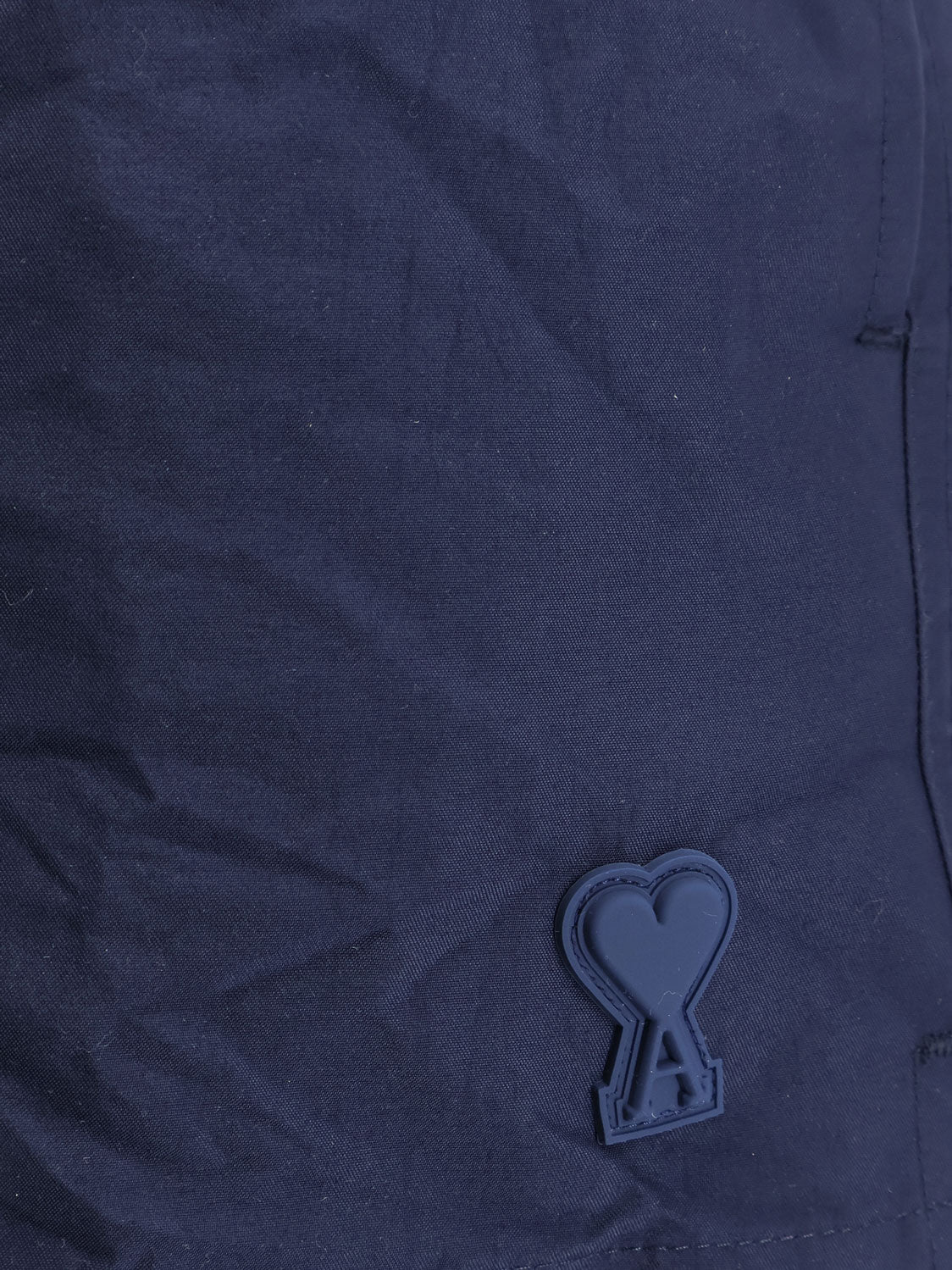 Nylon swimsuit with tone-on-tone logo