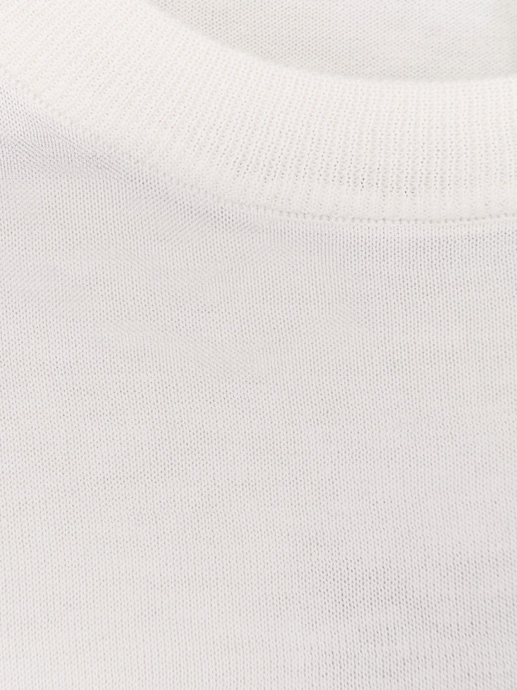 Cotton, silk and linen blend sweater