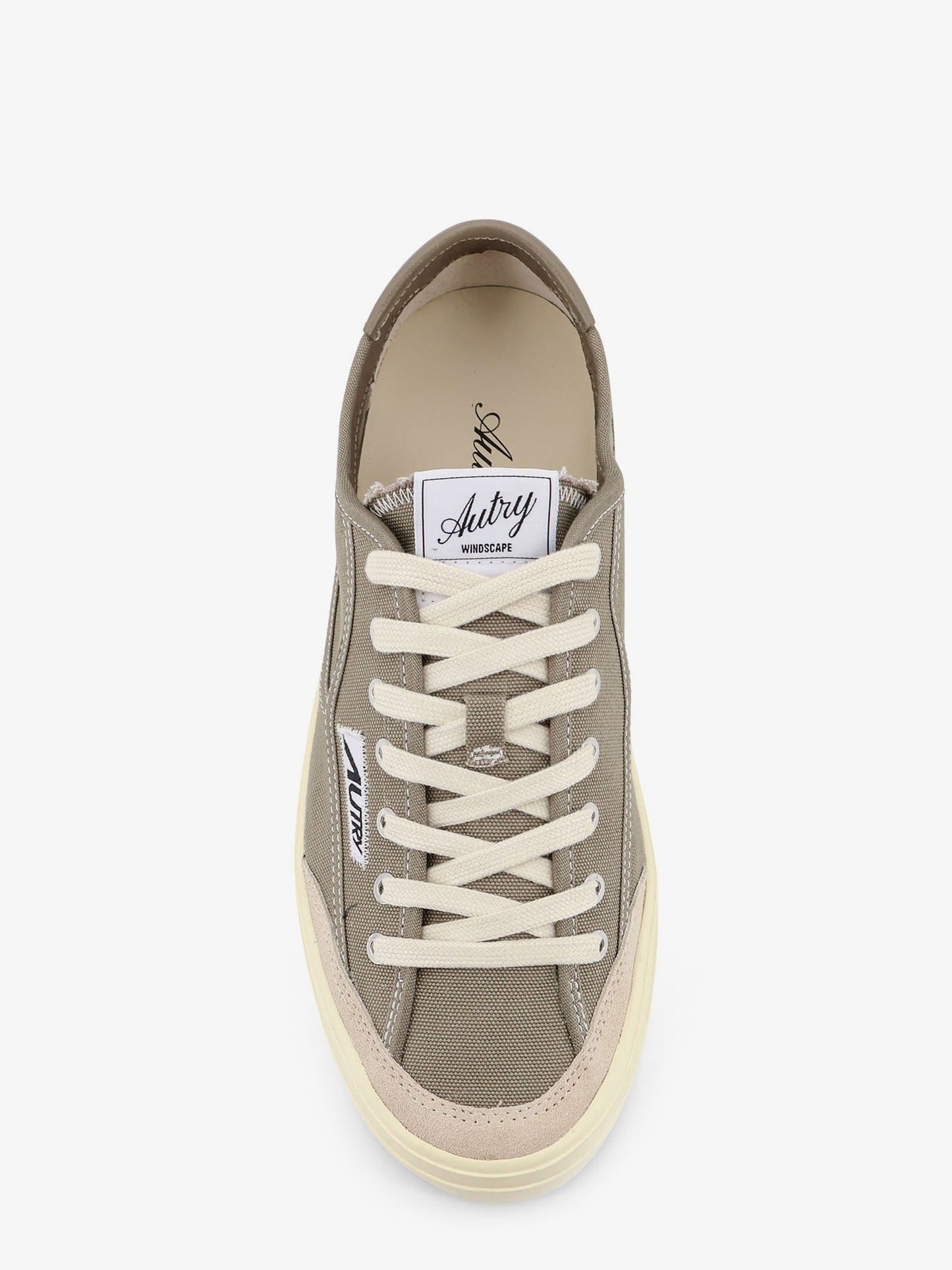 Sneakers Windscape in canvas con etichetta logo laterale
