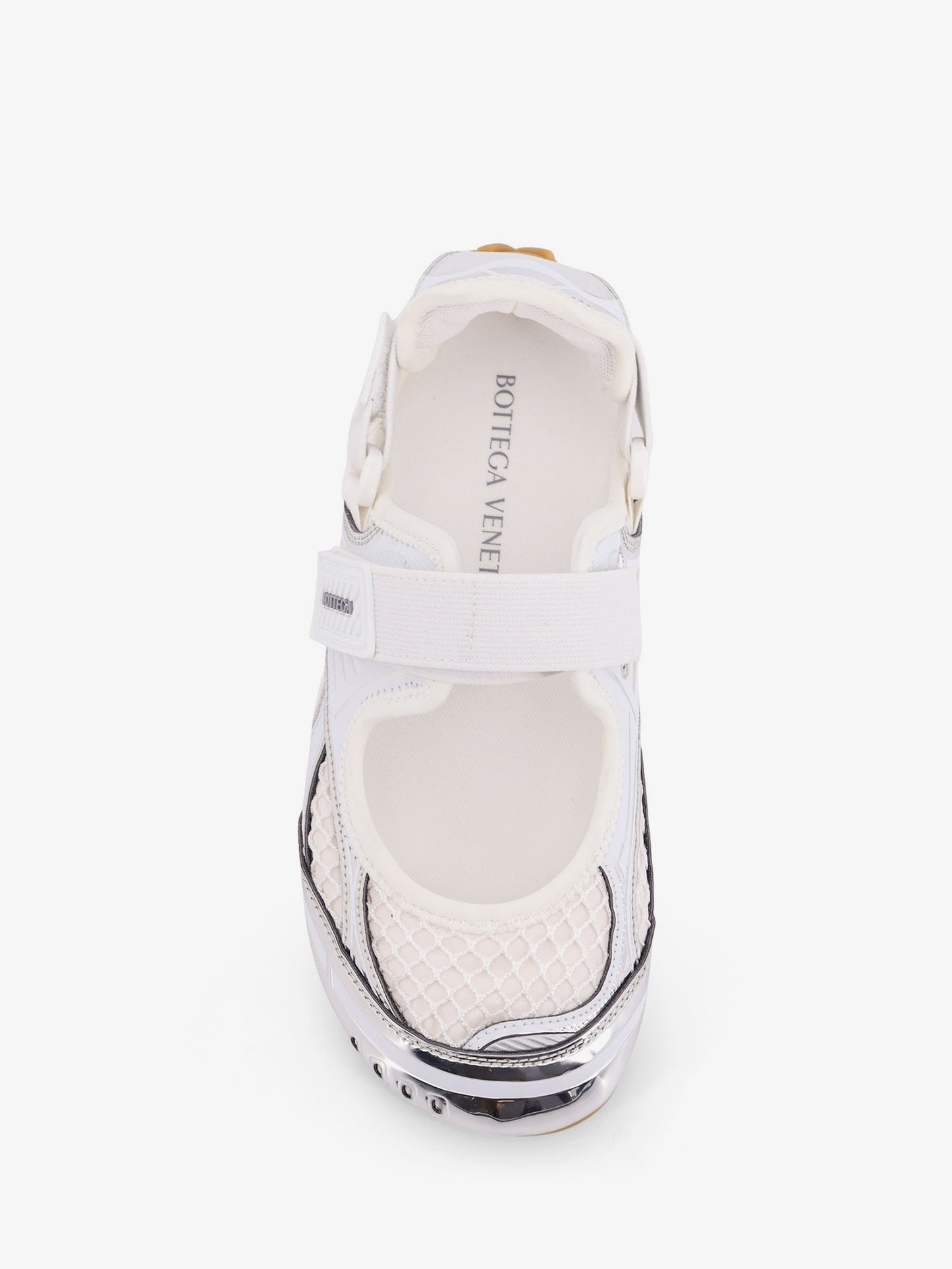 Sneakers Mary-Jane in tessuto tecnico e mesh