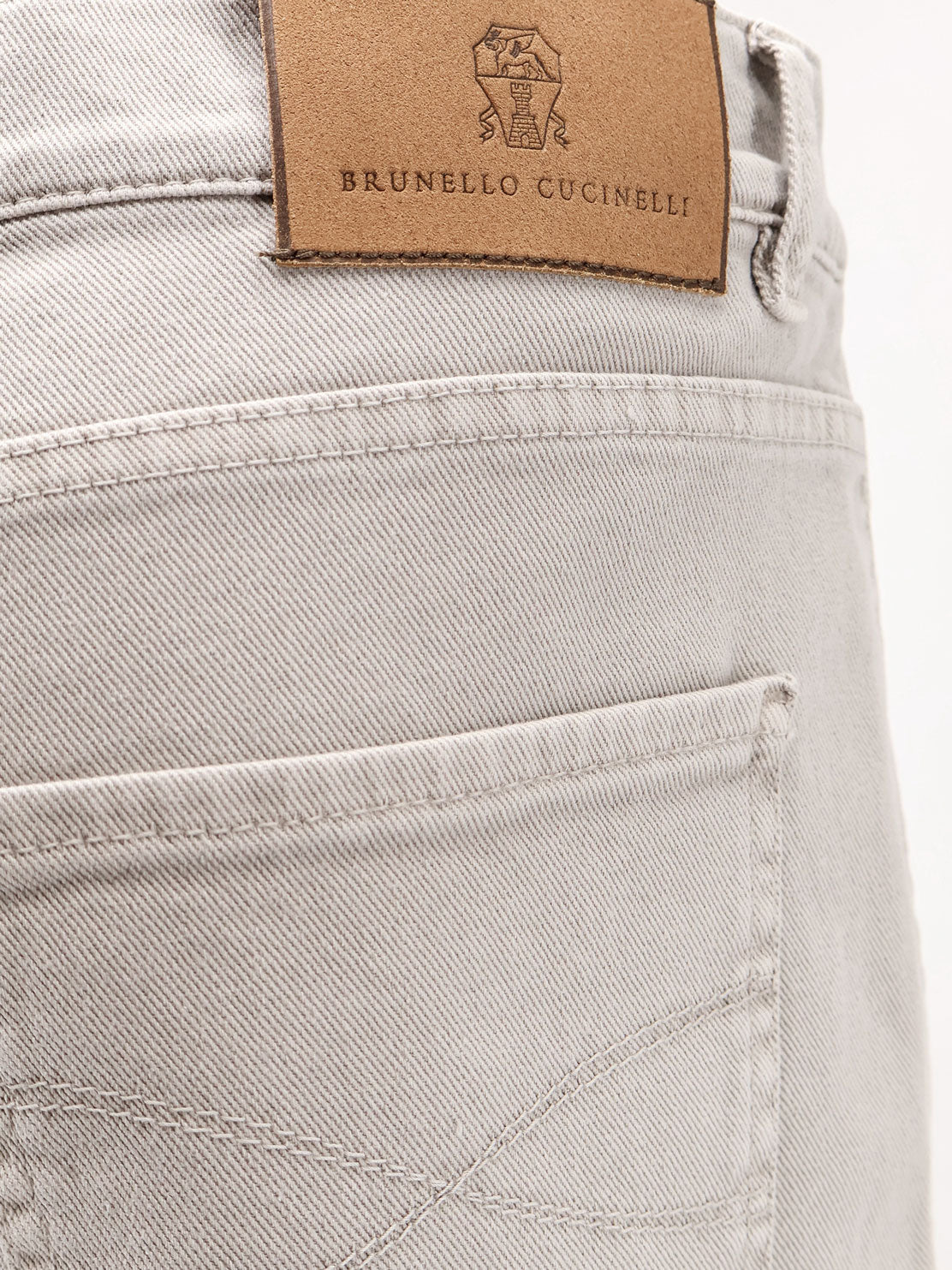 Stretch canvas trousers