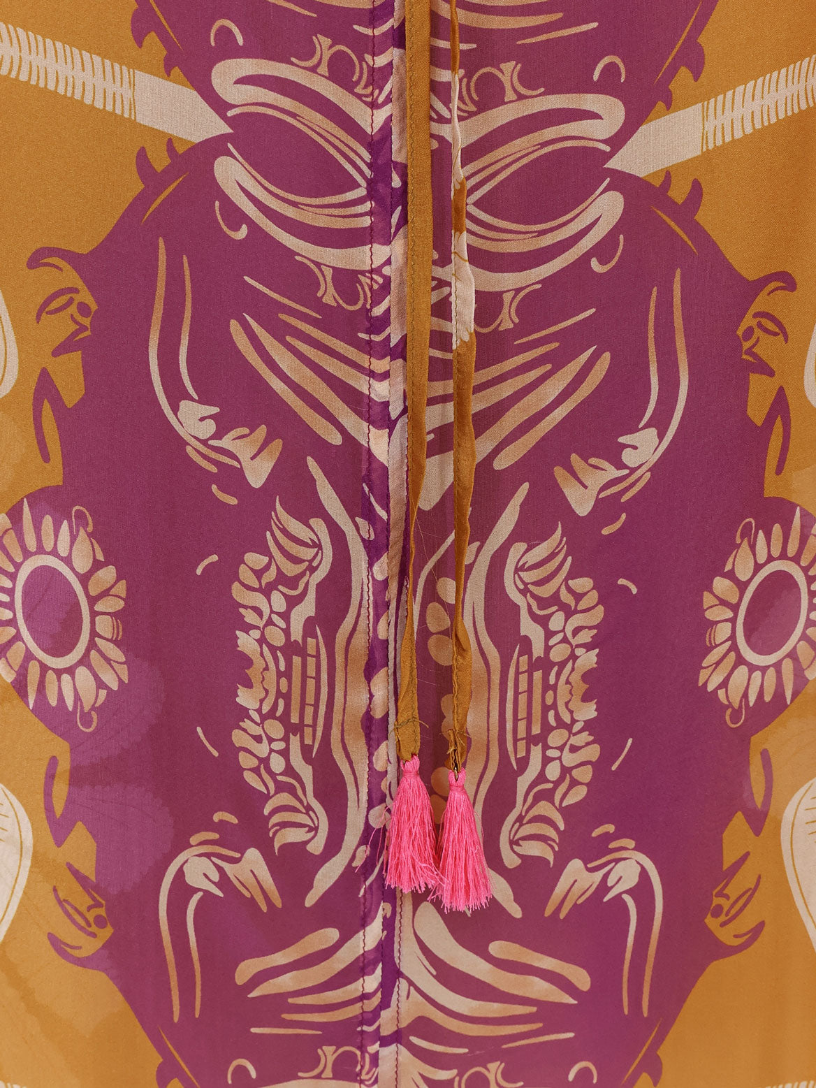 Palme viscose and silk shirt