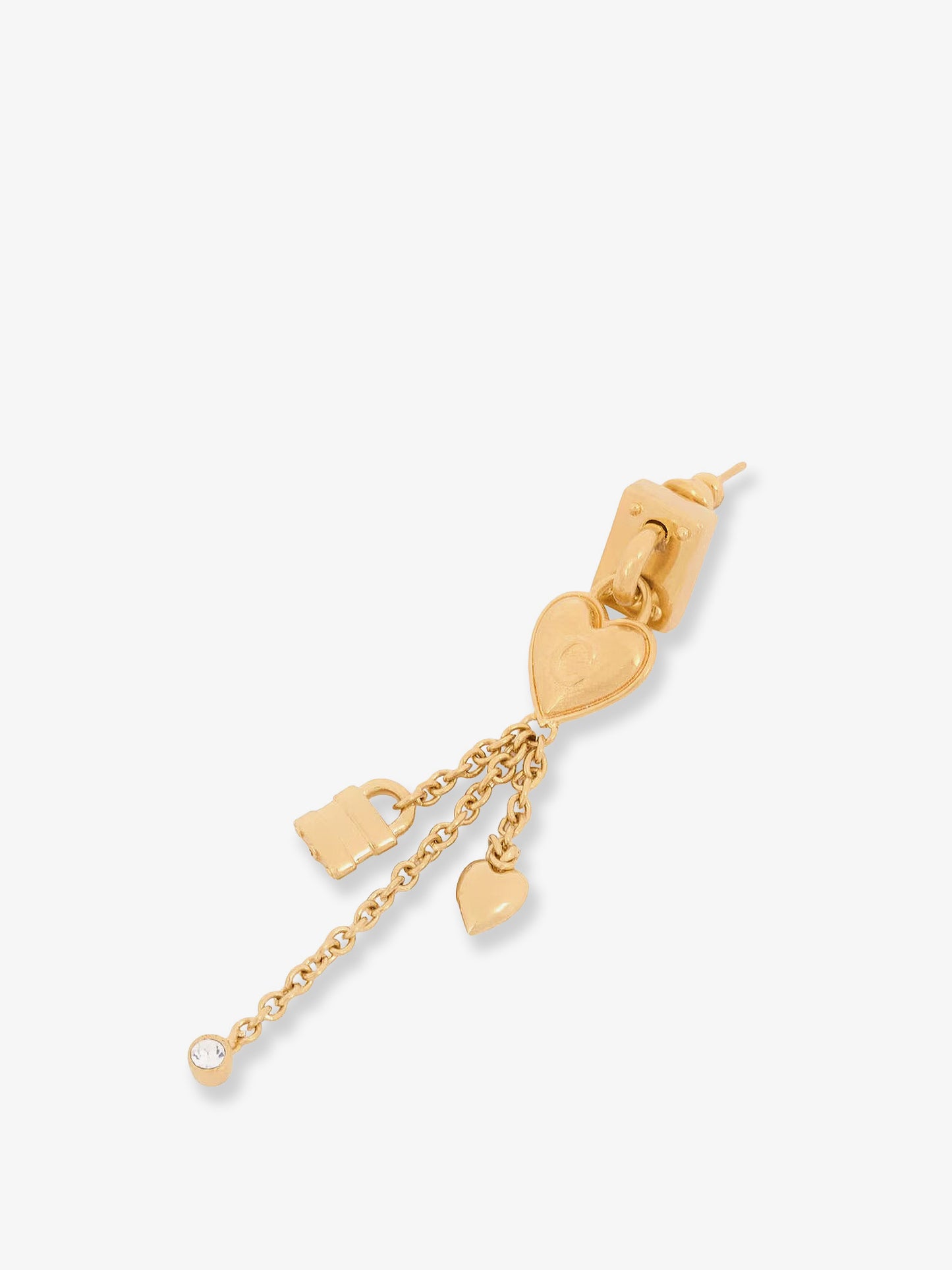 Mini Paddington Brass Earrings